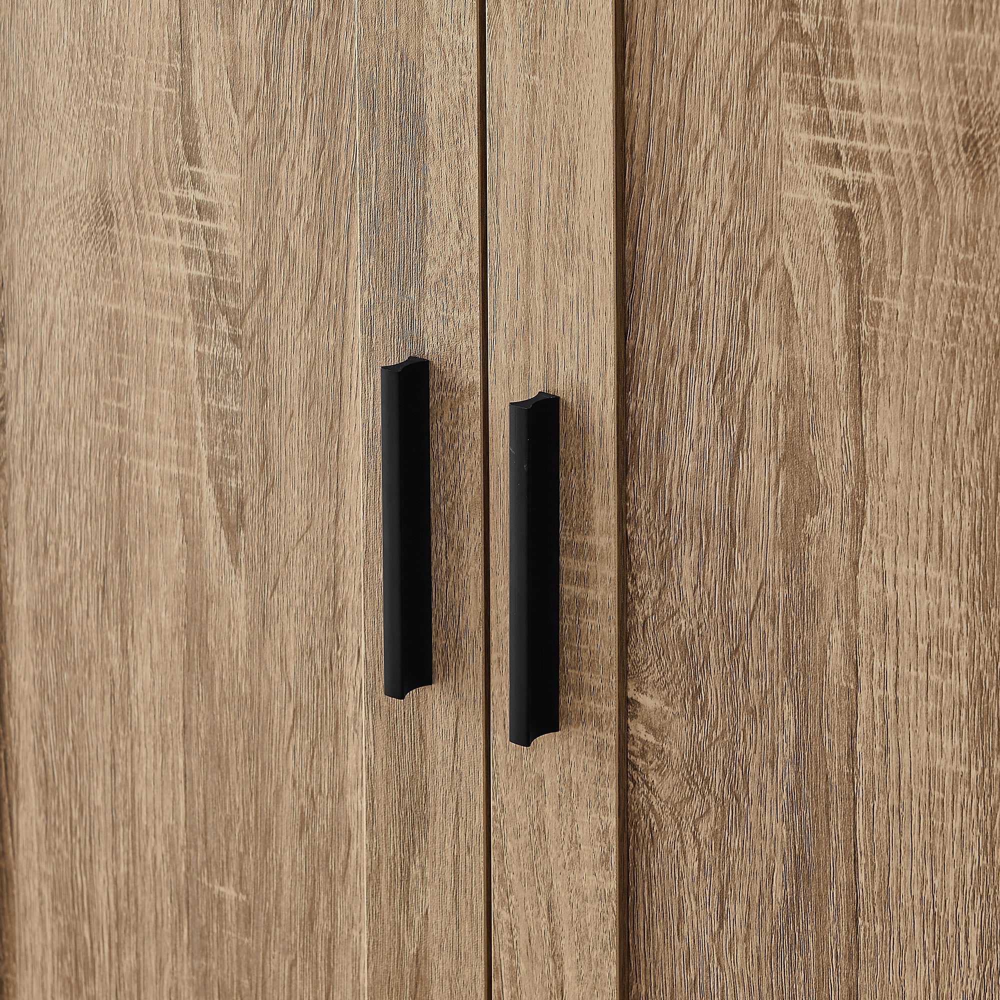 23 in. W x 71 in. H MDF Bathroom Storage Cabinet with Two Doors