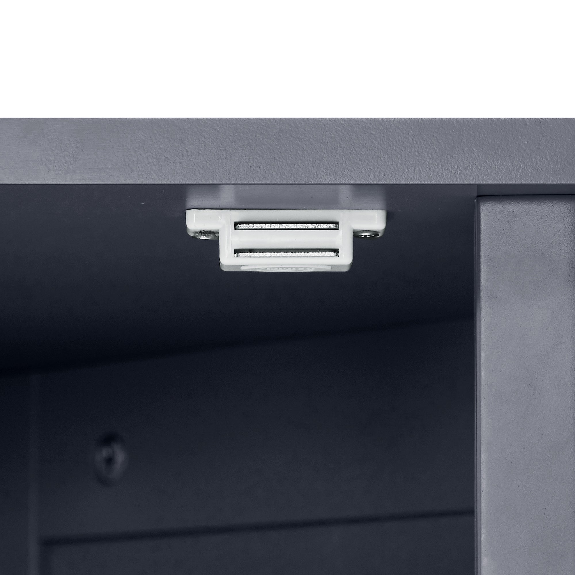 32" Freestanding Triangle Corner Bathroom Storage Cabinet with Doors and Adjustable Shelves