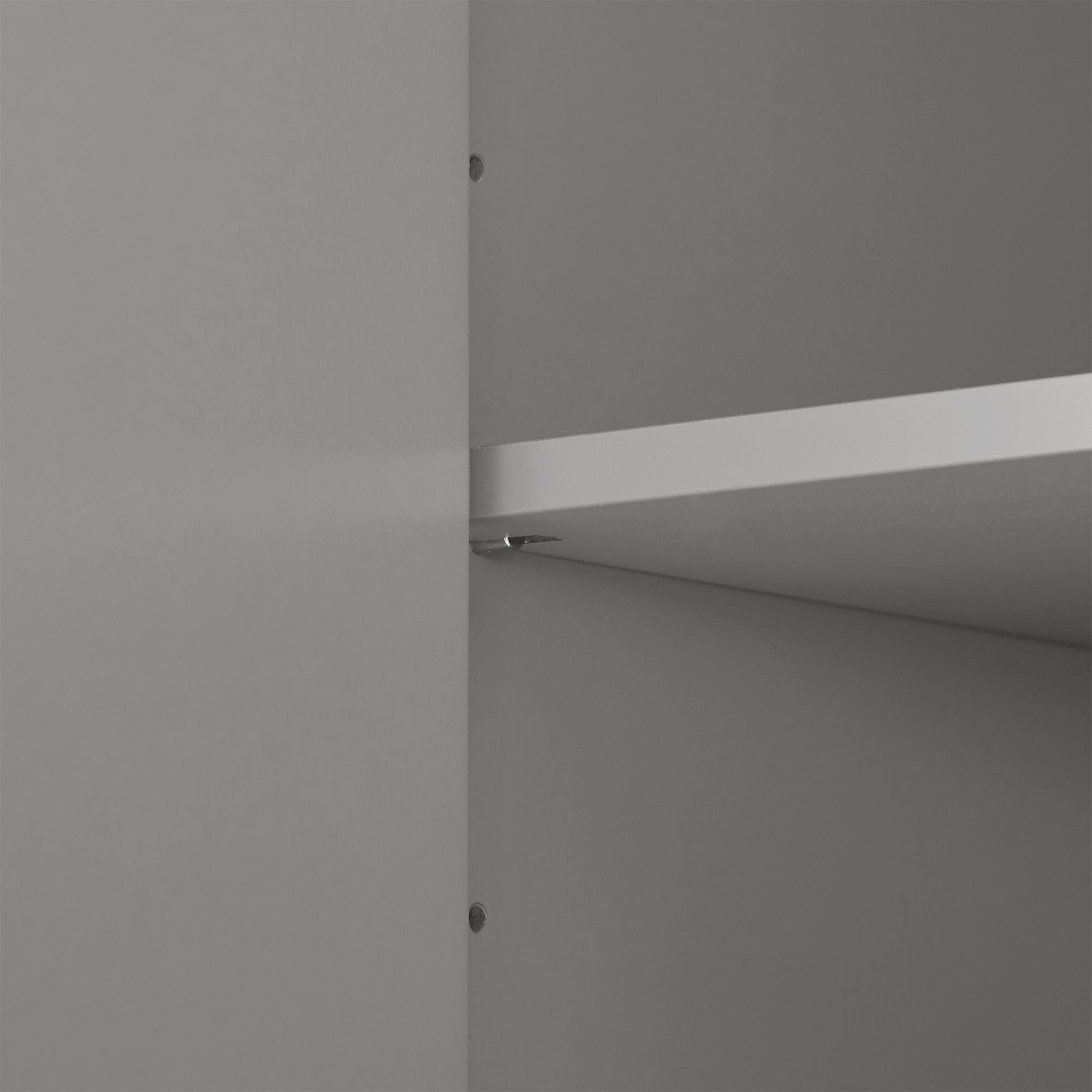 24 in. W x 68 in. H MDF Bathroom Storage Cabinet with Two Doors and Four Drawers