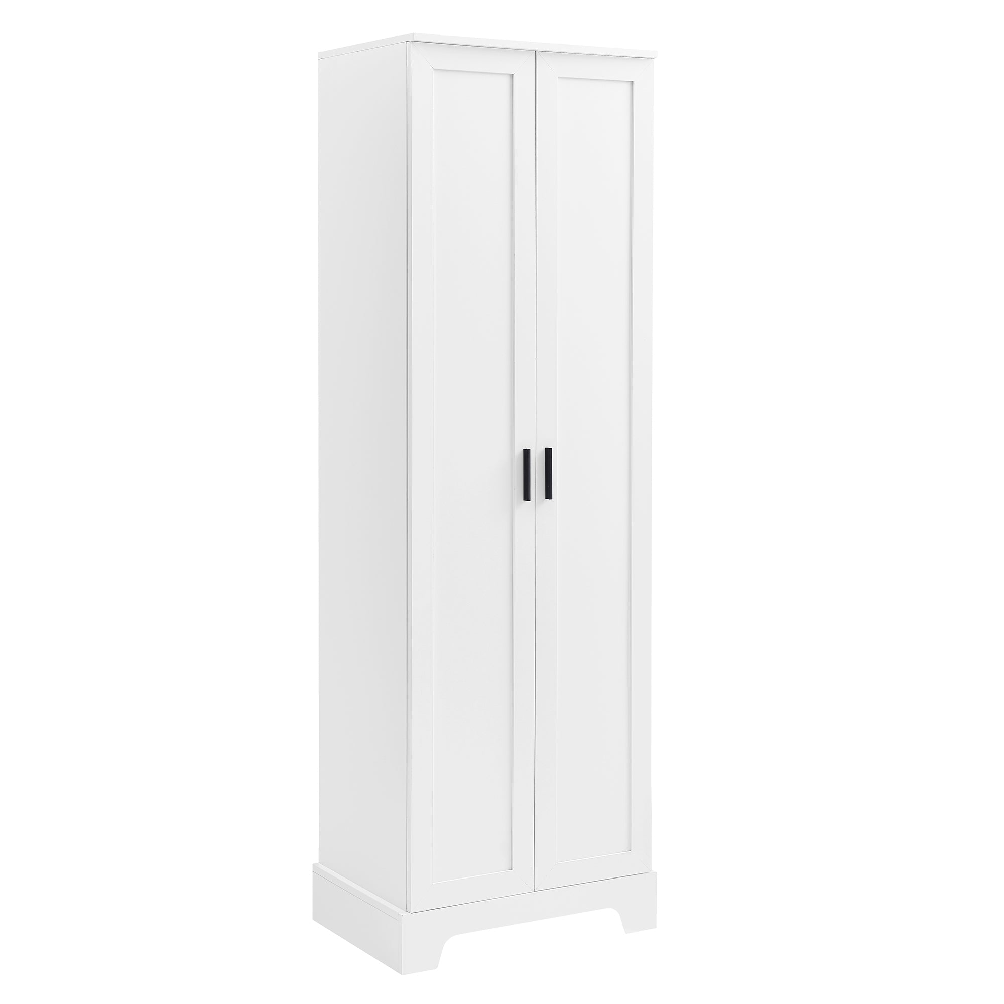 23 in. W x 71 in. H MDF Bathroom Storage Cabinet with Two Doors