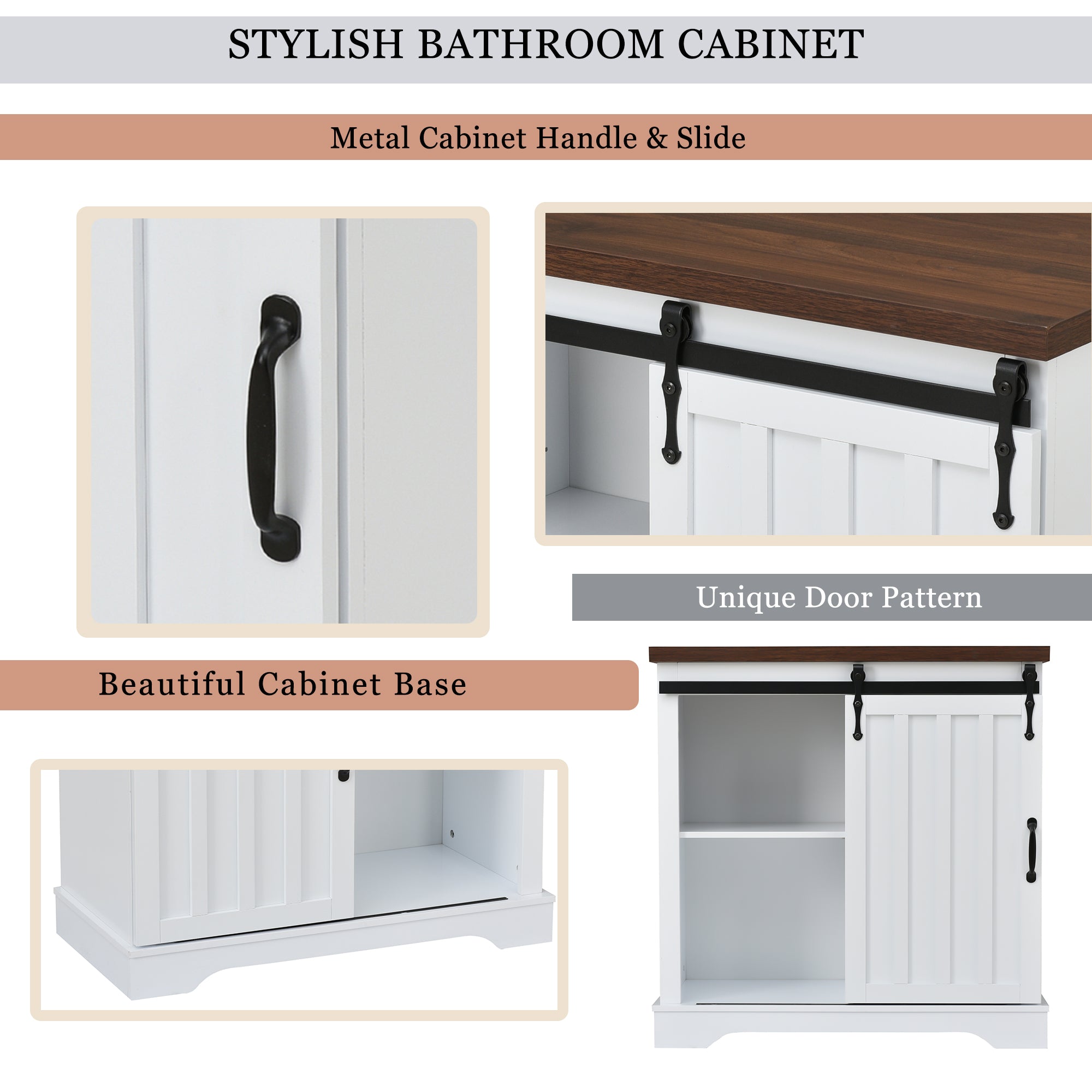 30 in. W x 72 in. H Freestanding Bathroom Cabinet in White with Adjustable Shelf and Drawer