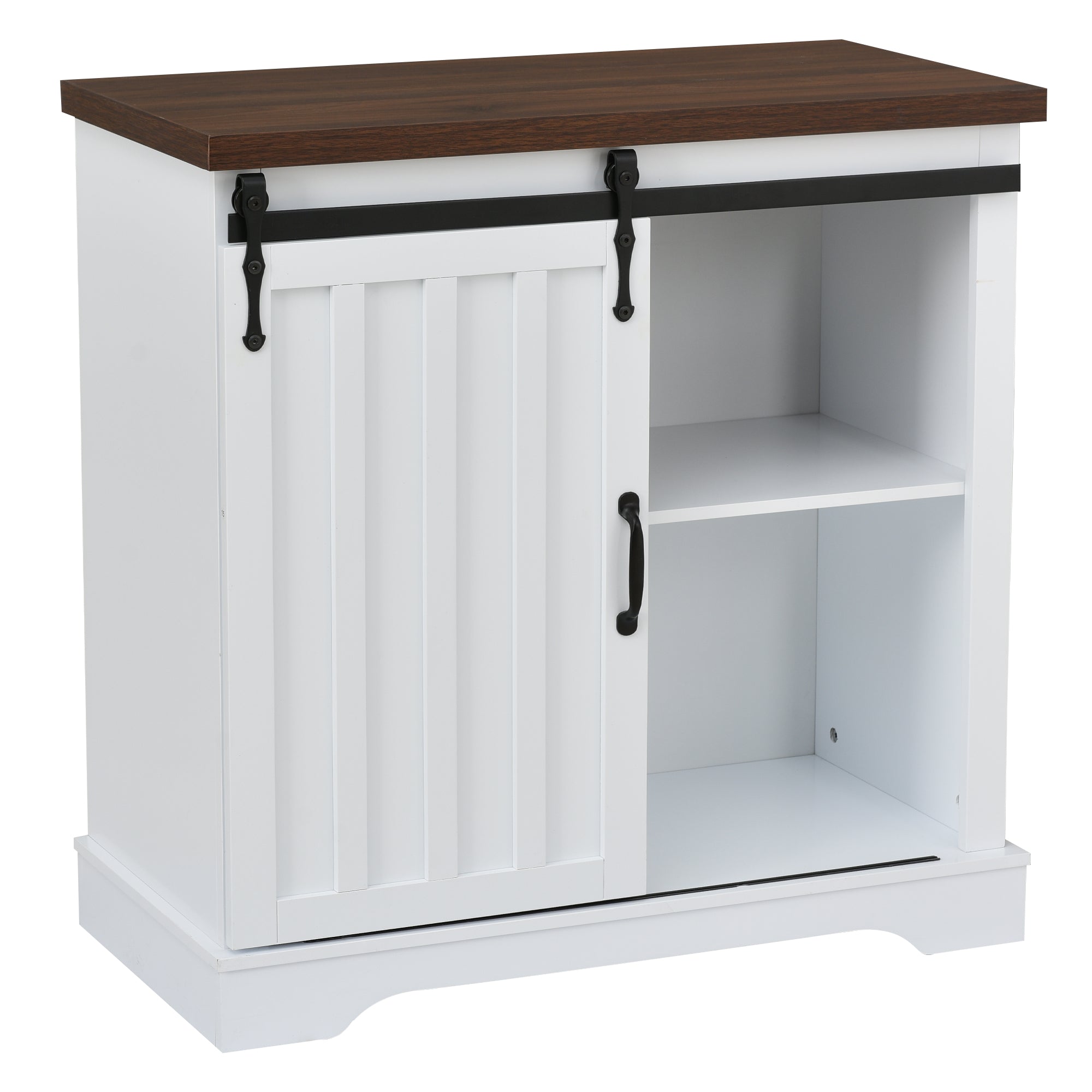 30 in. W x 72 in. H Freestanding Bathroom Cabinet in White with Adjustable Shelf and Drawer