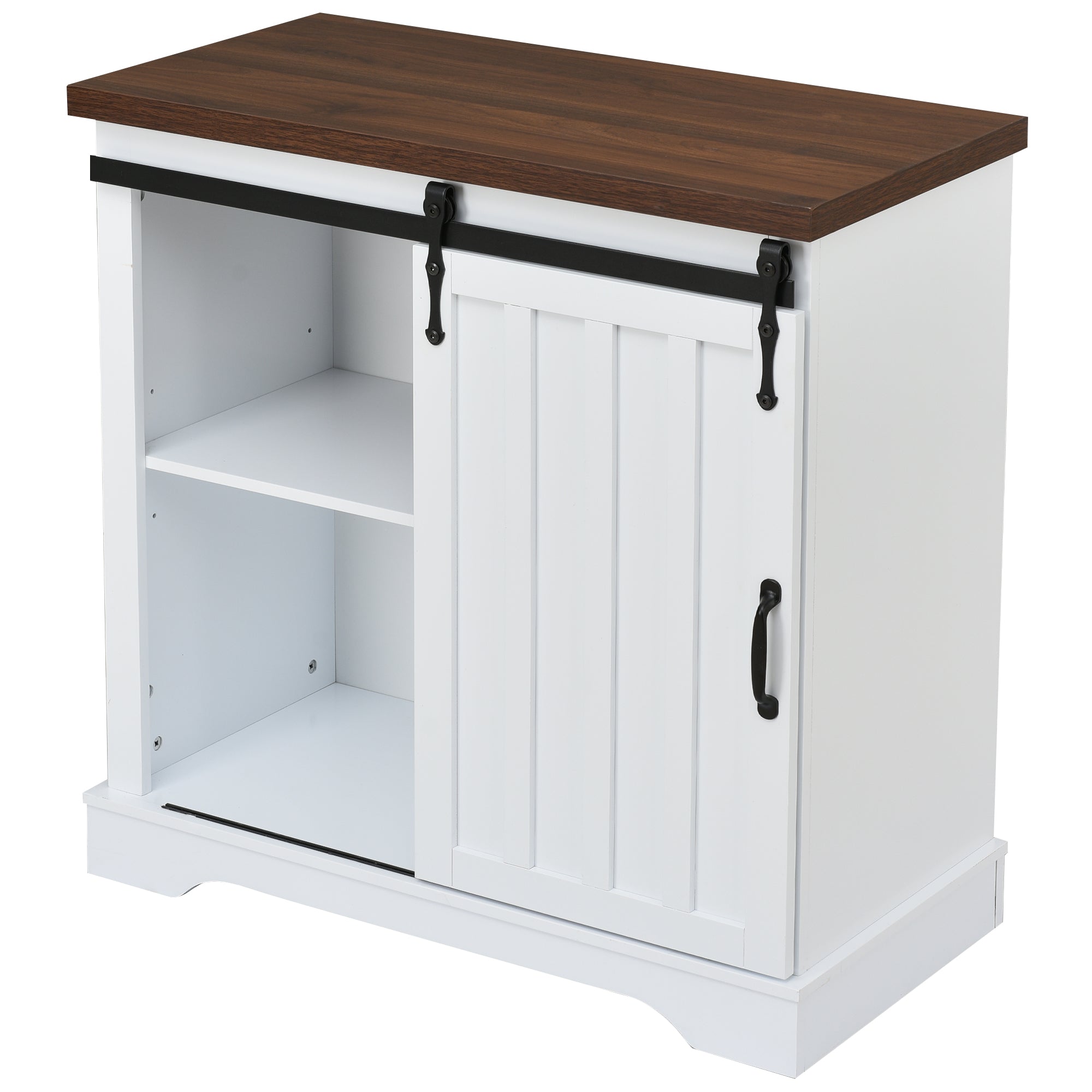 30 in. W x 72 in. H Freestanding Bathroom Cabinet in White with Adjustable Shelf and Drawer