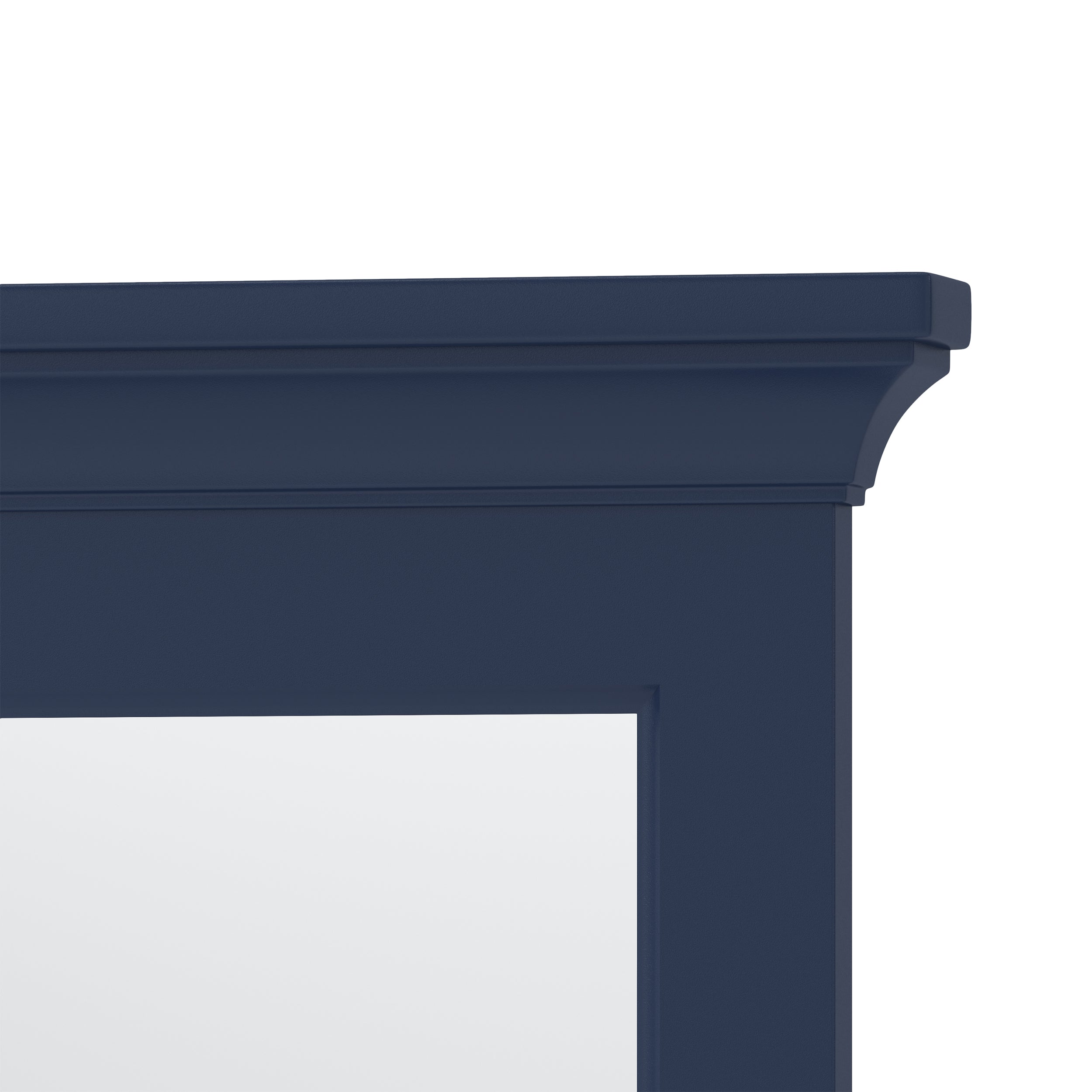 Rectangular Framed Wall Mounted Bathroom Mirror