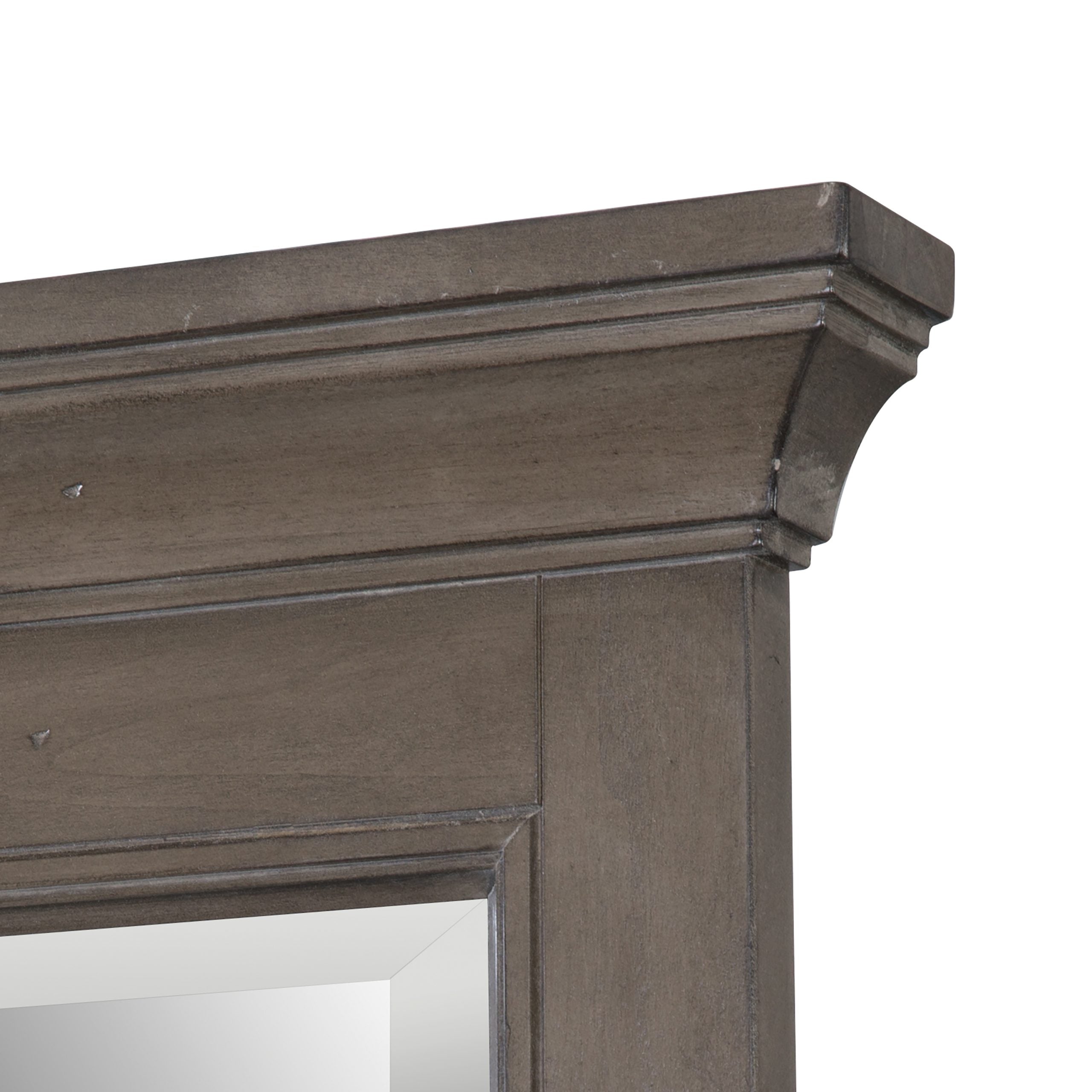 Rectangular Framed Wall Mounted Bathroom Mirror
