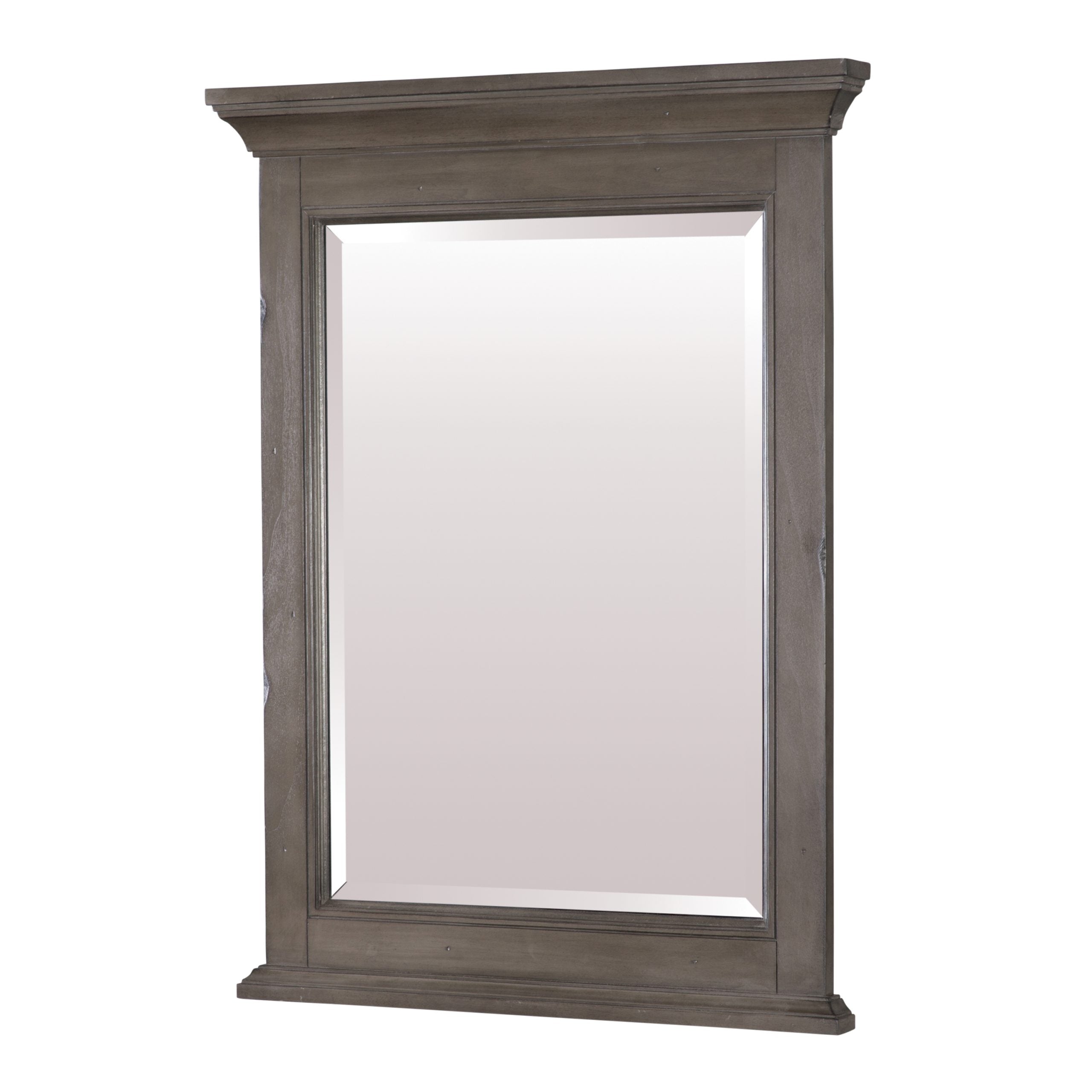 Rectangular Framed Wall Mounted Bathroom Mirror