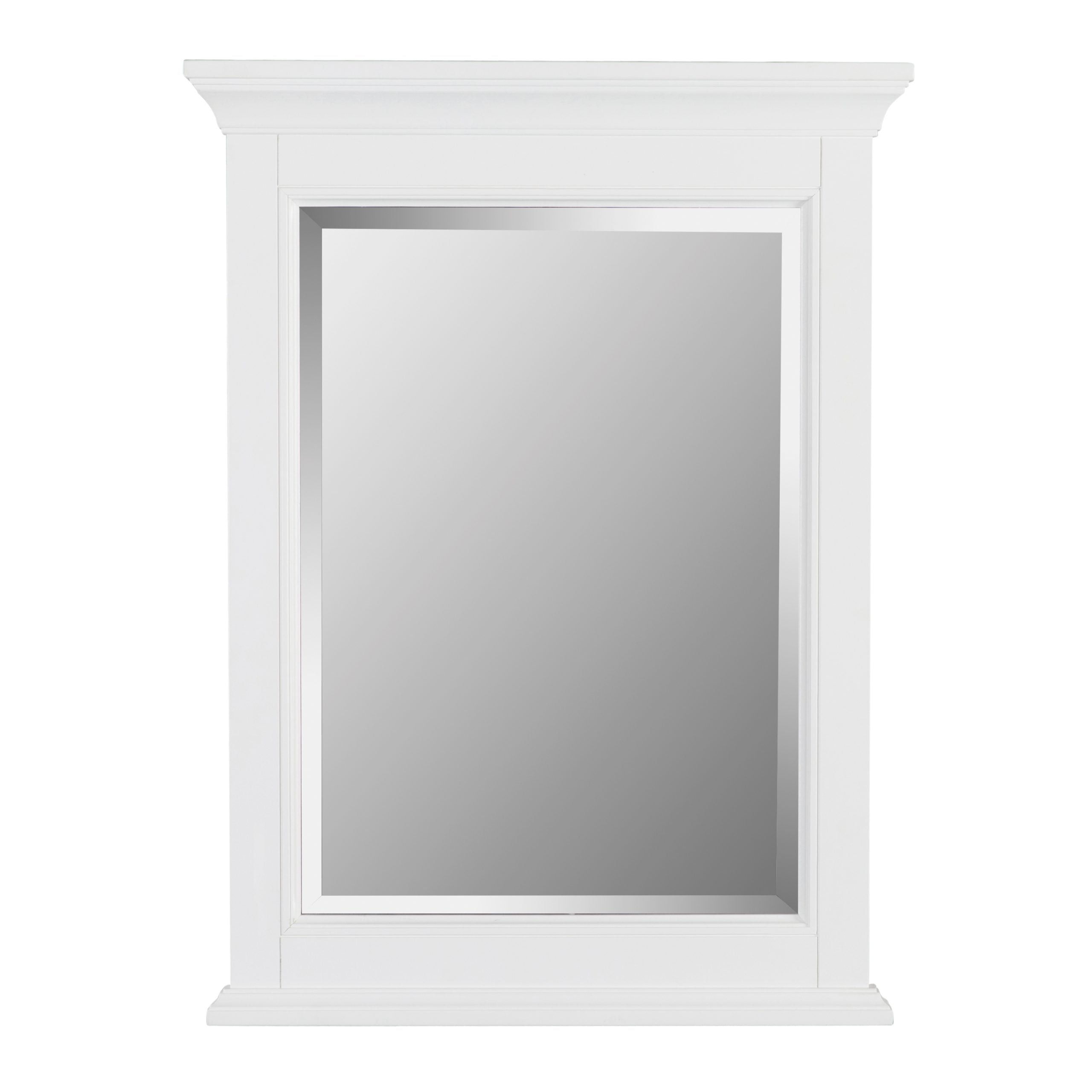 Rectangular Framed Wall Mounted Bathroom Mirror