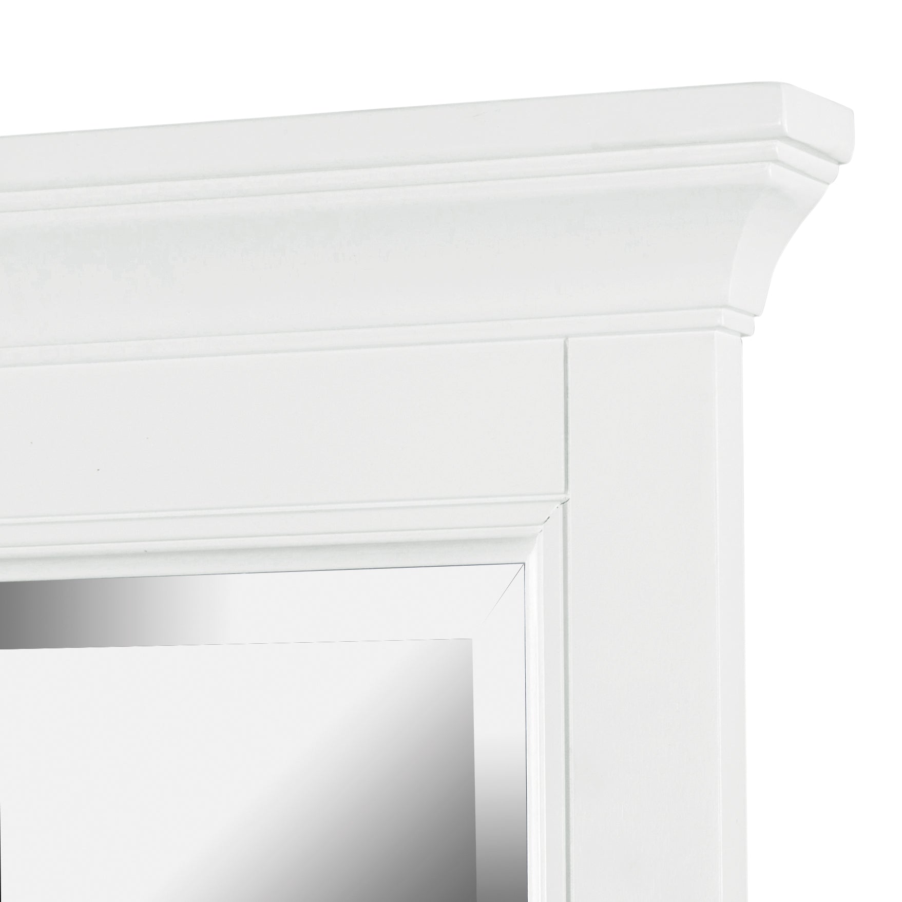 Rectangular Framed Wall Mounted Bathroom Mirror
