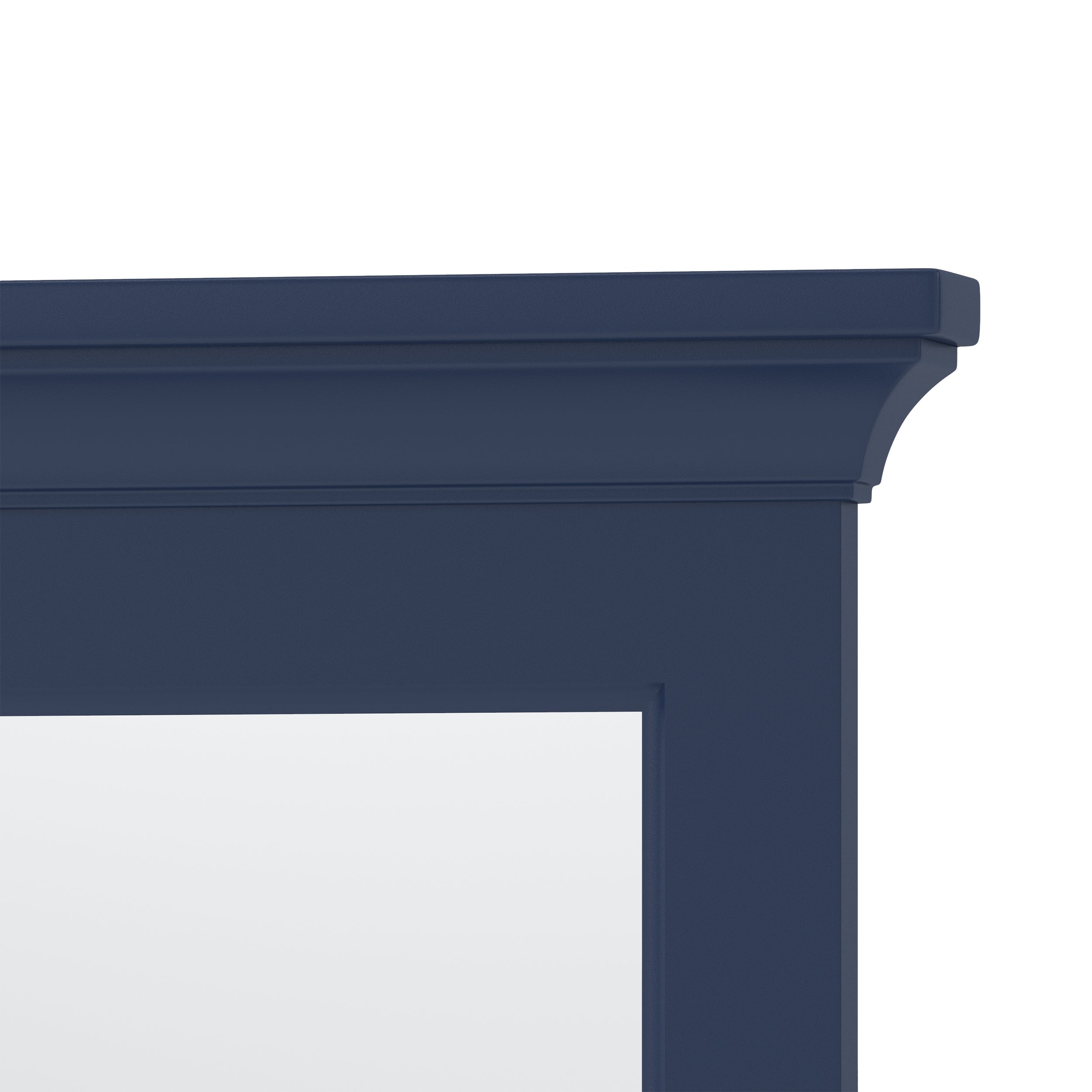 Rectangular Framed Wall Mounted Bathroom Mirror