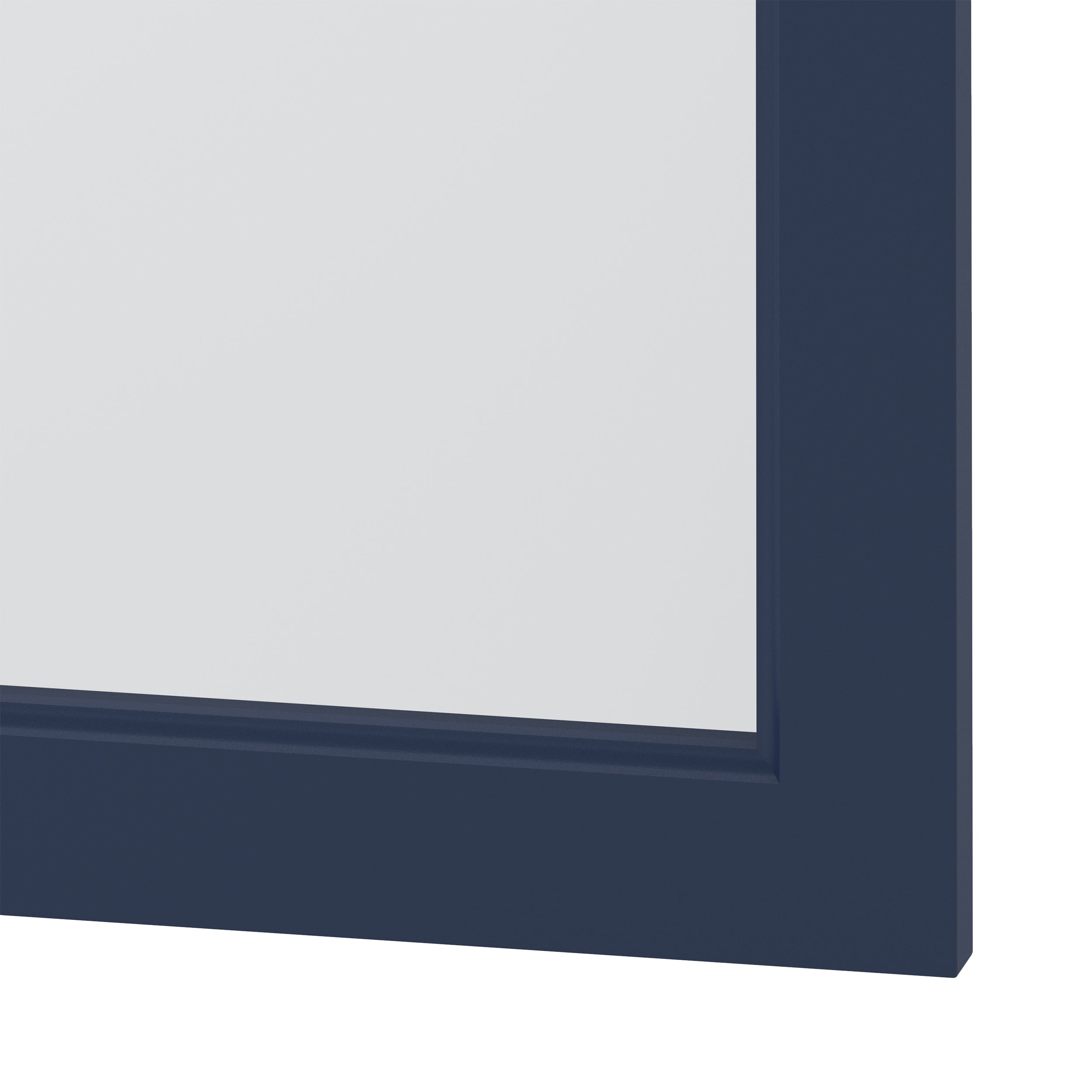 Rectangular Framed Wall Mounted Bathroom Mirror