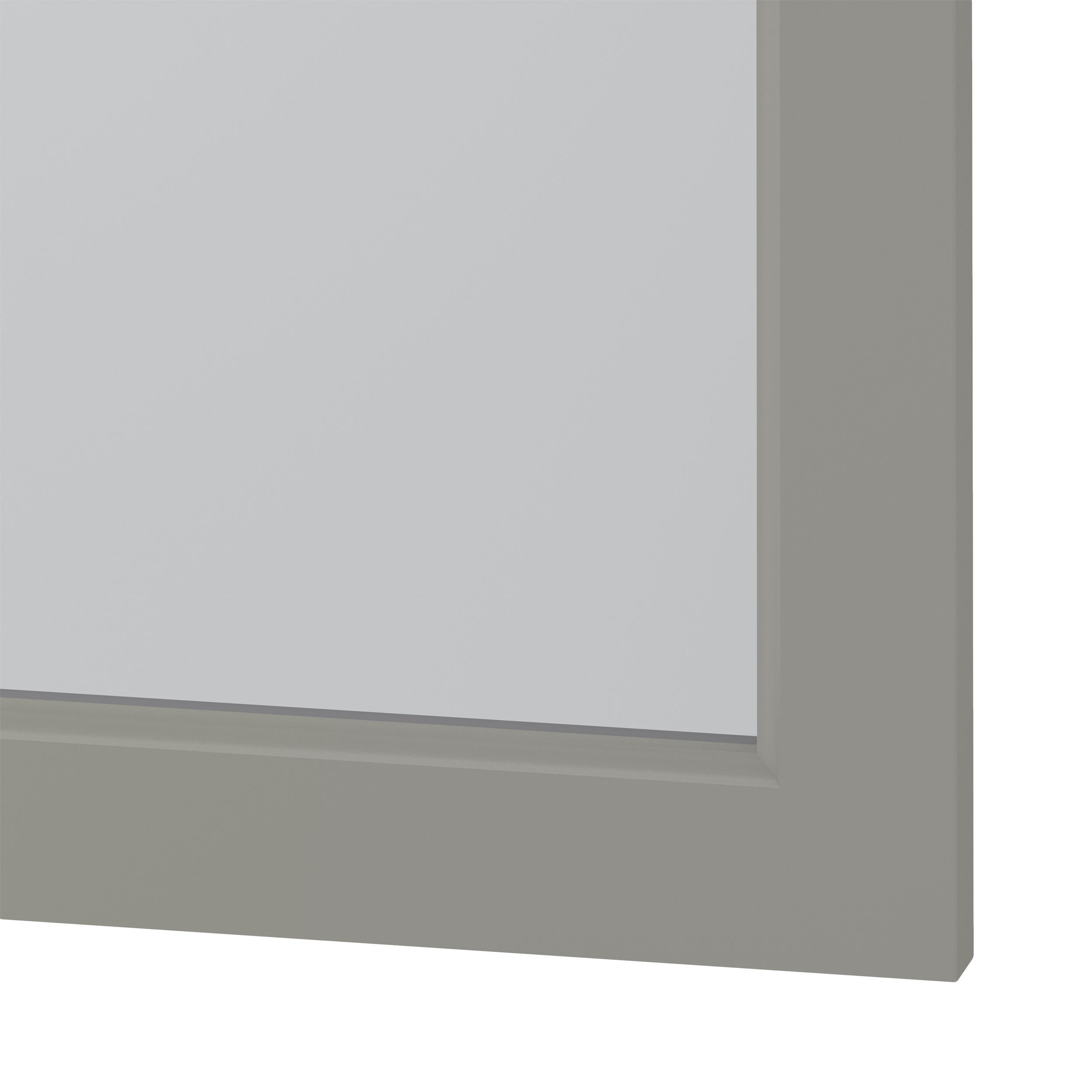 Rectangular Framed Wall Mounted Bathroom Mirror