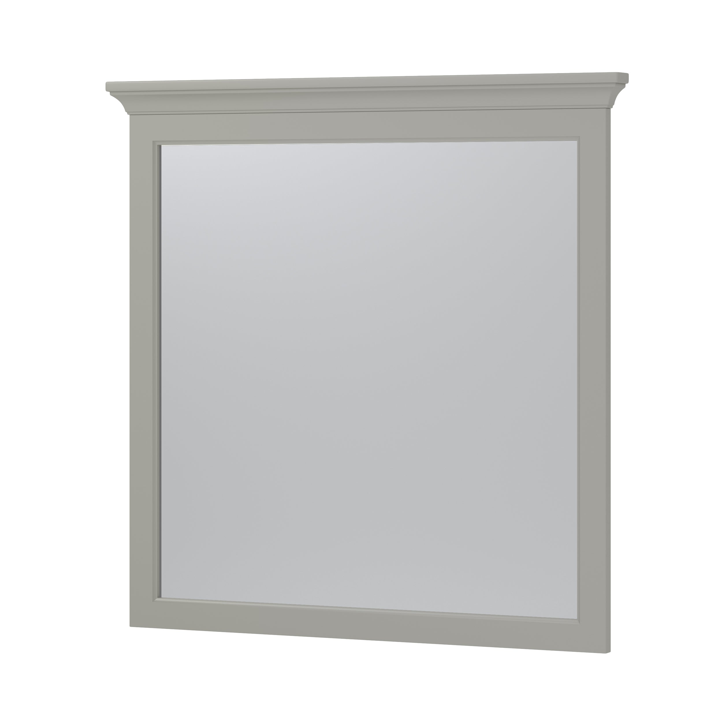 Rectangular Framed Wall Mounted Bathroom Mirror