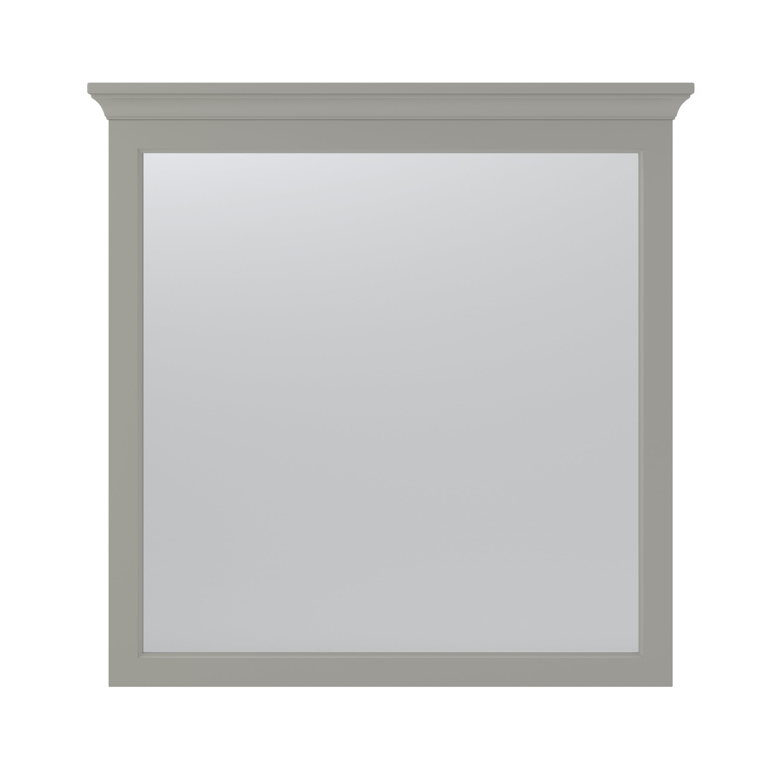 Rectangular Framed Wall Mounted Bathroom Mirror