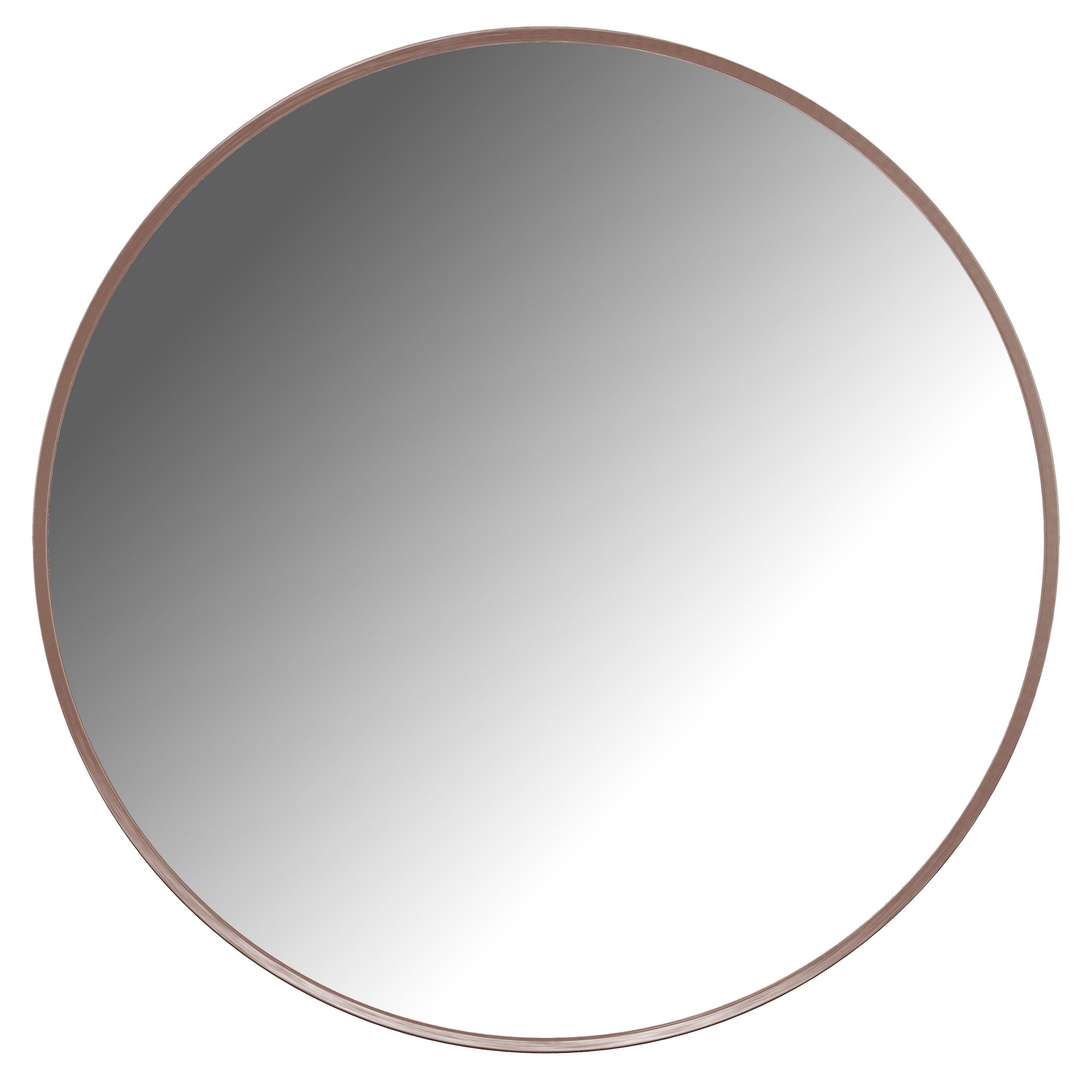 Round Framed Wall Mounted Bathroom Vanity Mirror(CRM）