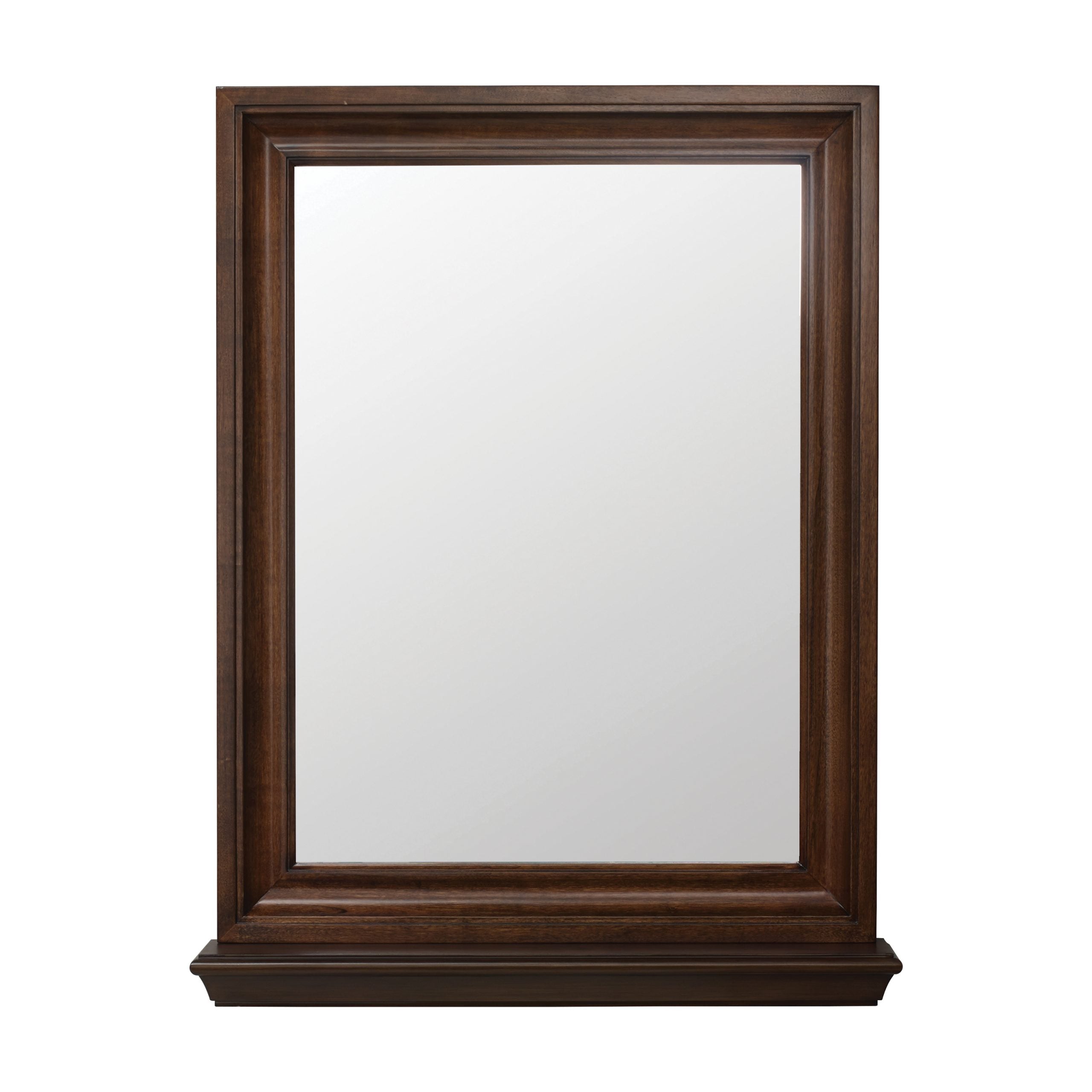 Rectangular Framed Wall Mounted Bathroom Vanity Mirror