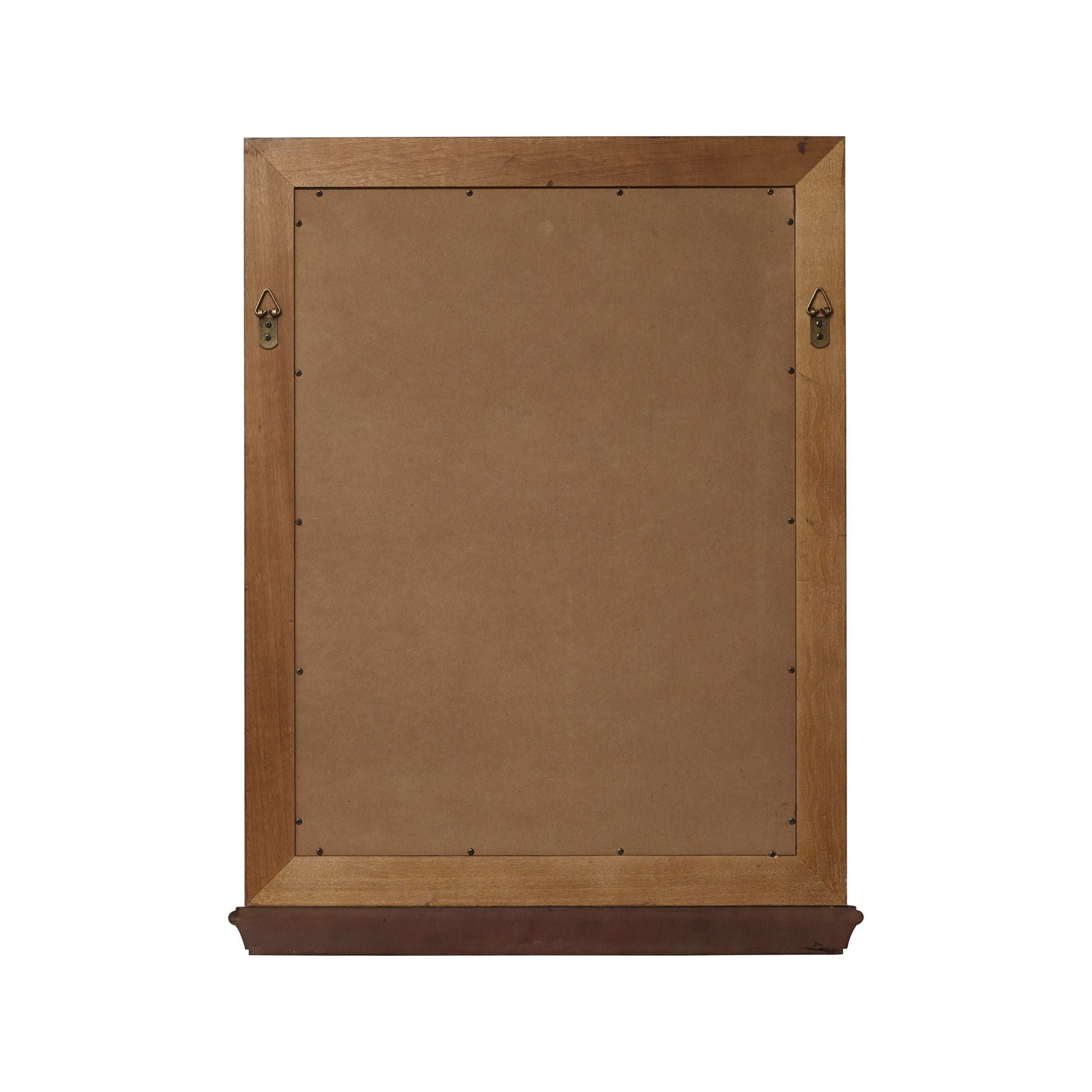 Rectangular Framed Wall Mounted Bathroom Vanity Mirror