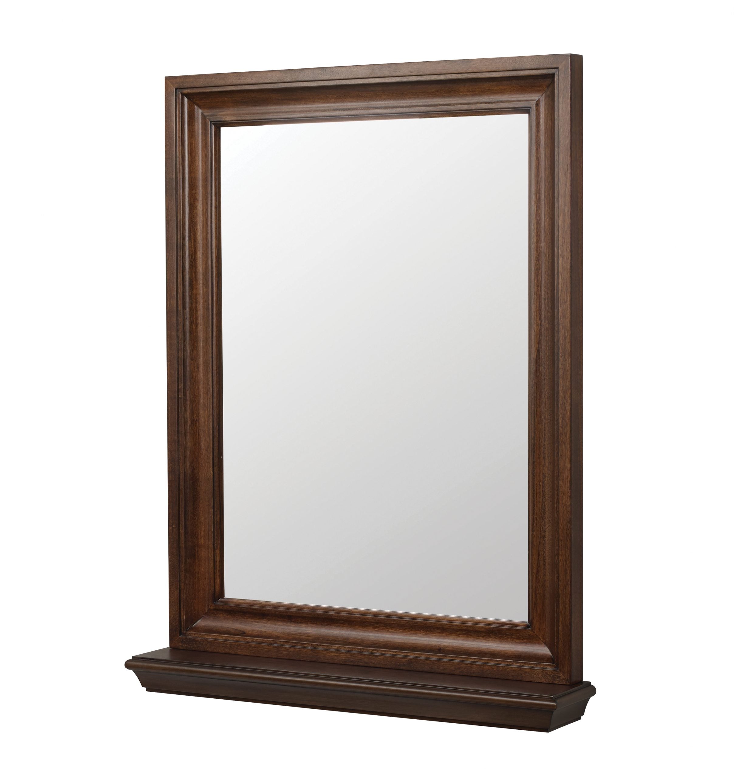 Rectangular Framed Wall Mounted Bathroom Vanity Mirror