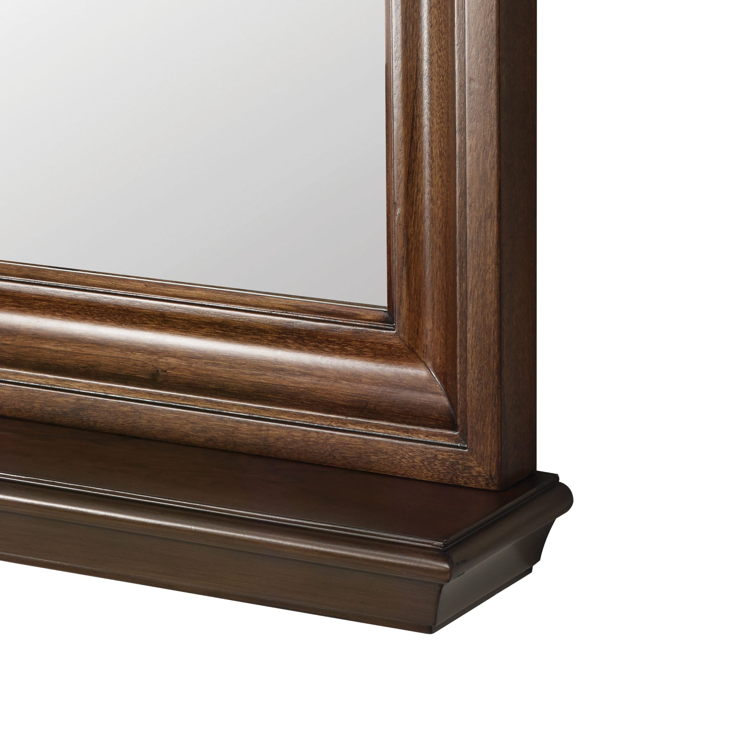 Rectangular Framed Wall Mounted Bathroom Vanity Mirror