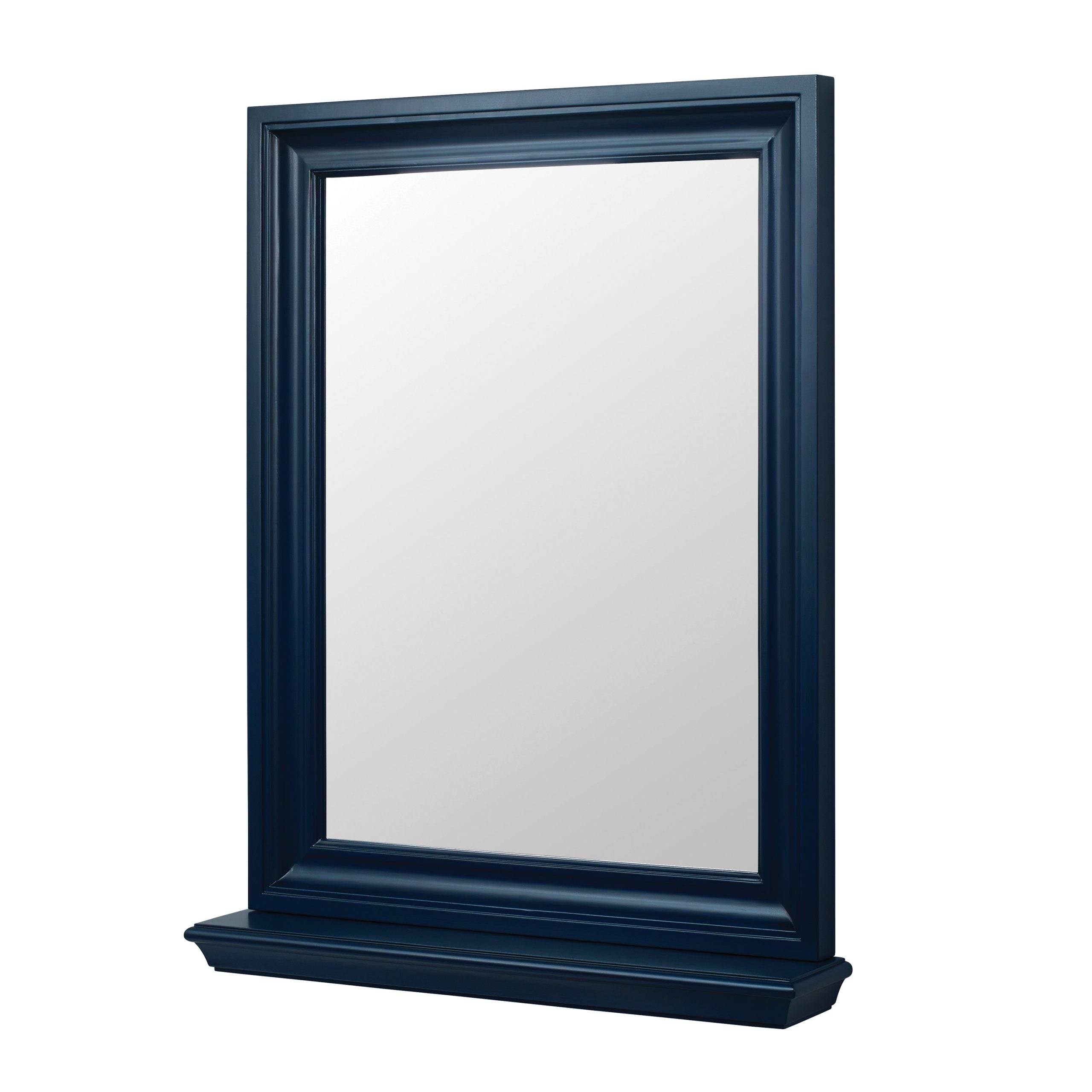 Rectangular Framed Wall Mounted Bathroom Vanity Mirror
