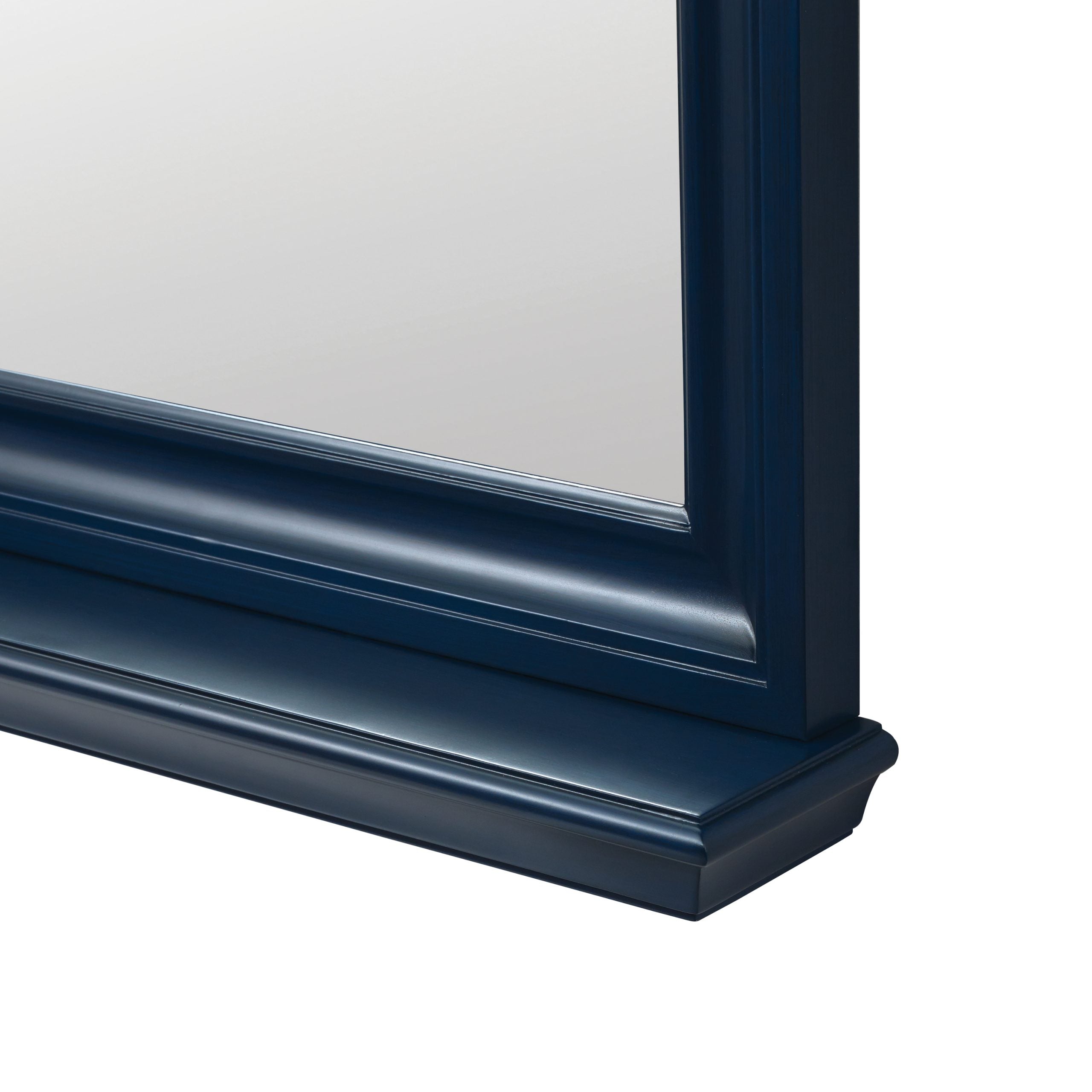Rectangular Framed Wall Mounted Bathroom Vanity Mirror