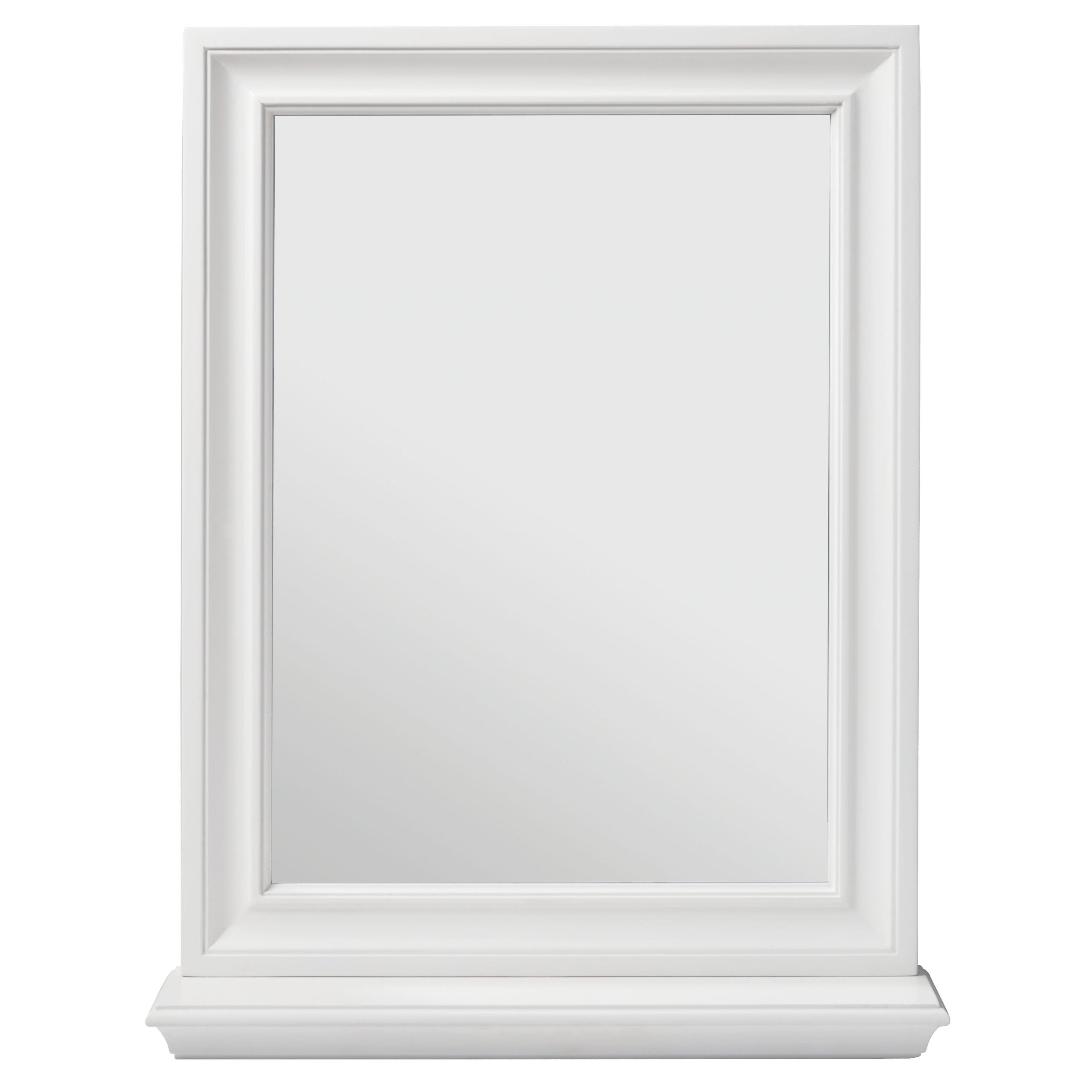 Rectangular Framed Wall Mounted Bathroom Vanity Mirror