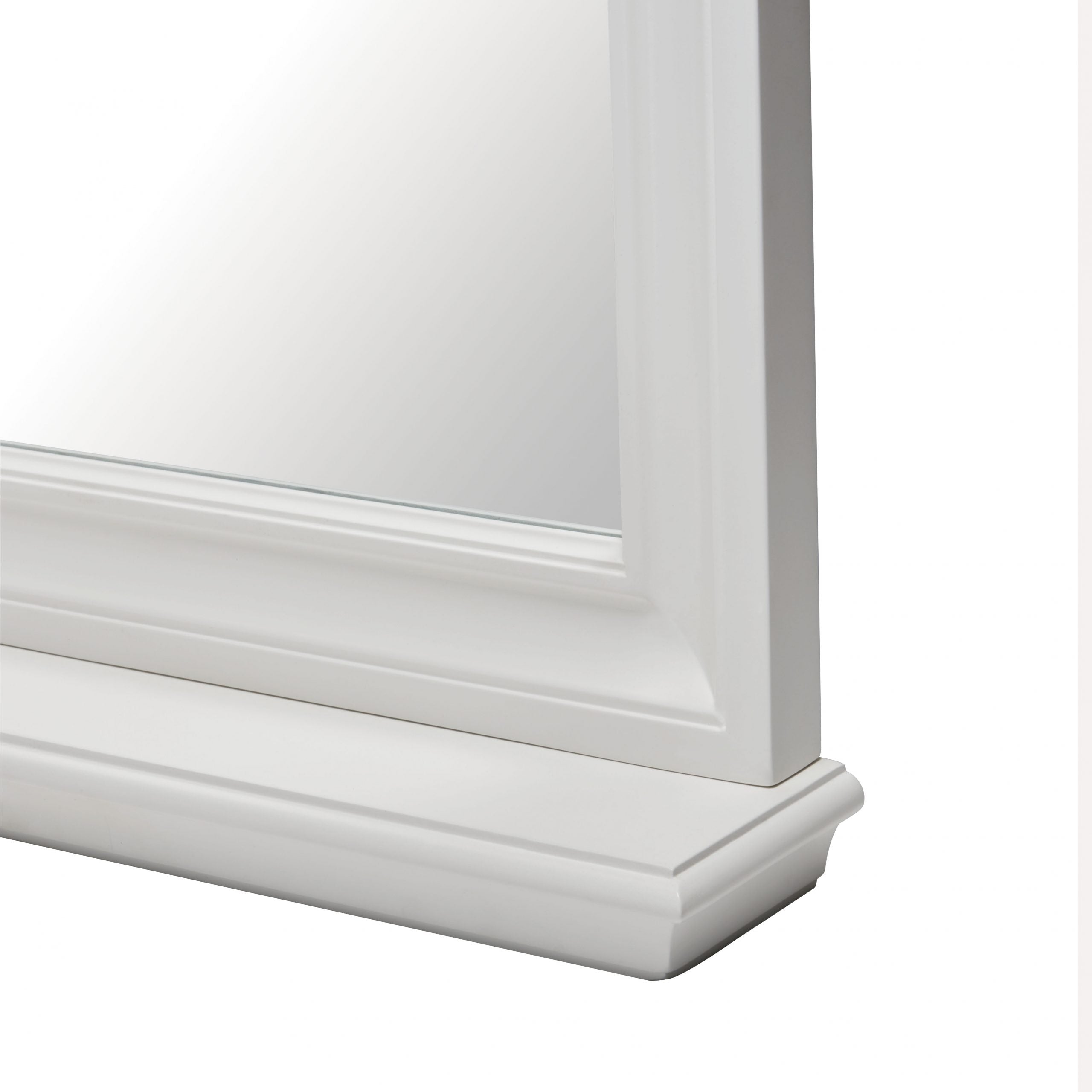 Rectangular Framed Wall Mounted Bathroom Vanity Mirror