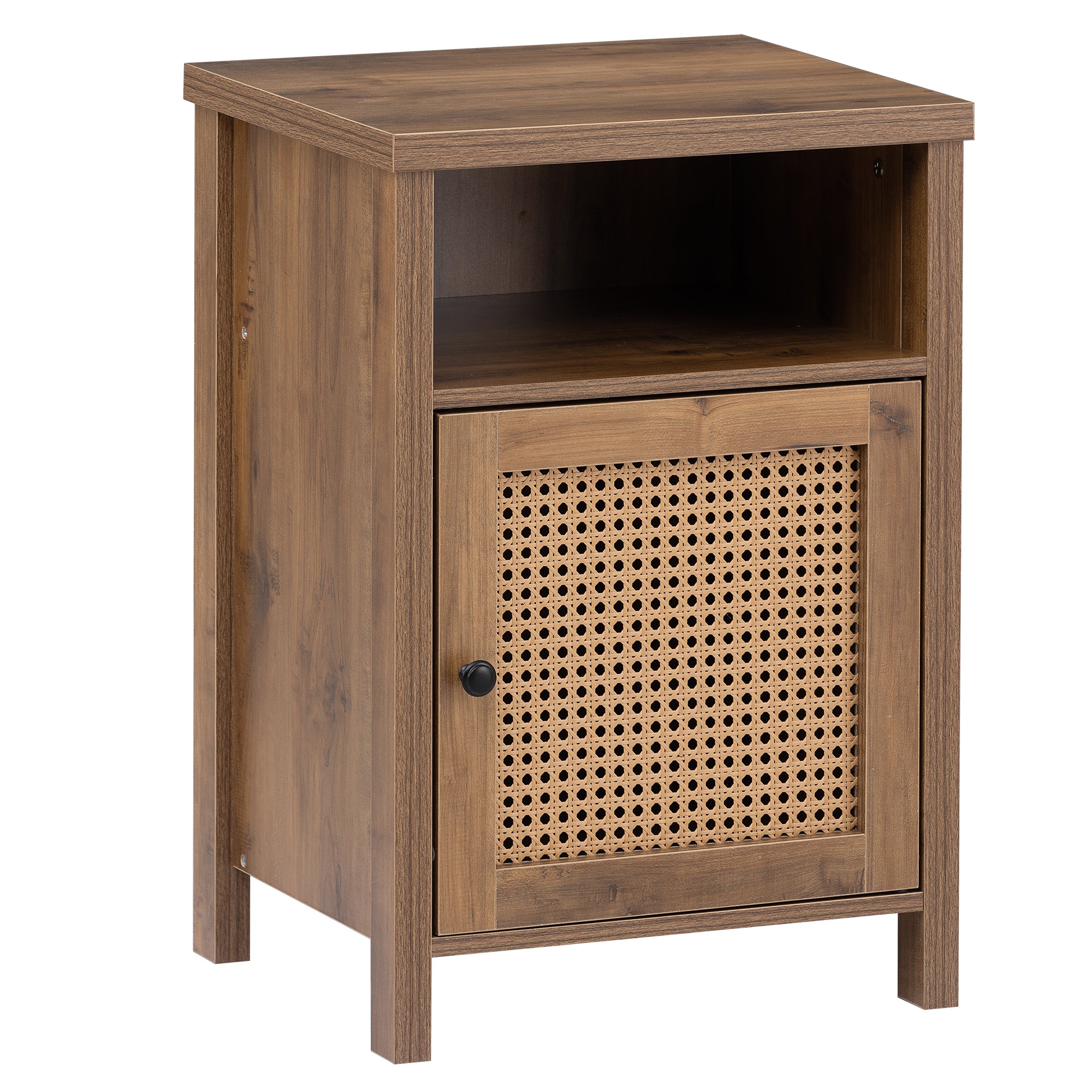 52 in.W TV Stand in Yellow with Removable Door and Shelf
