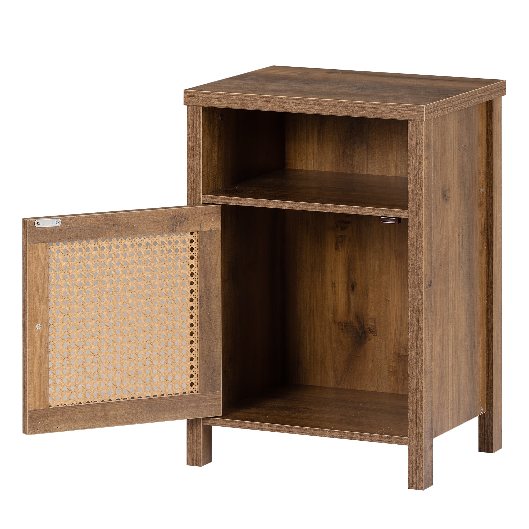 52 in.W TV Stand in Yellow with Removable Door and Shelf