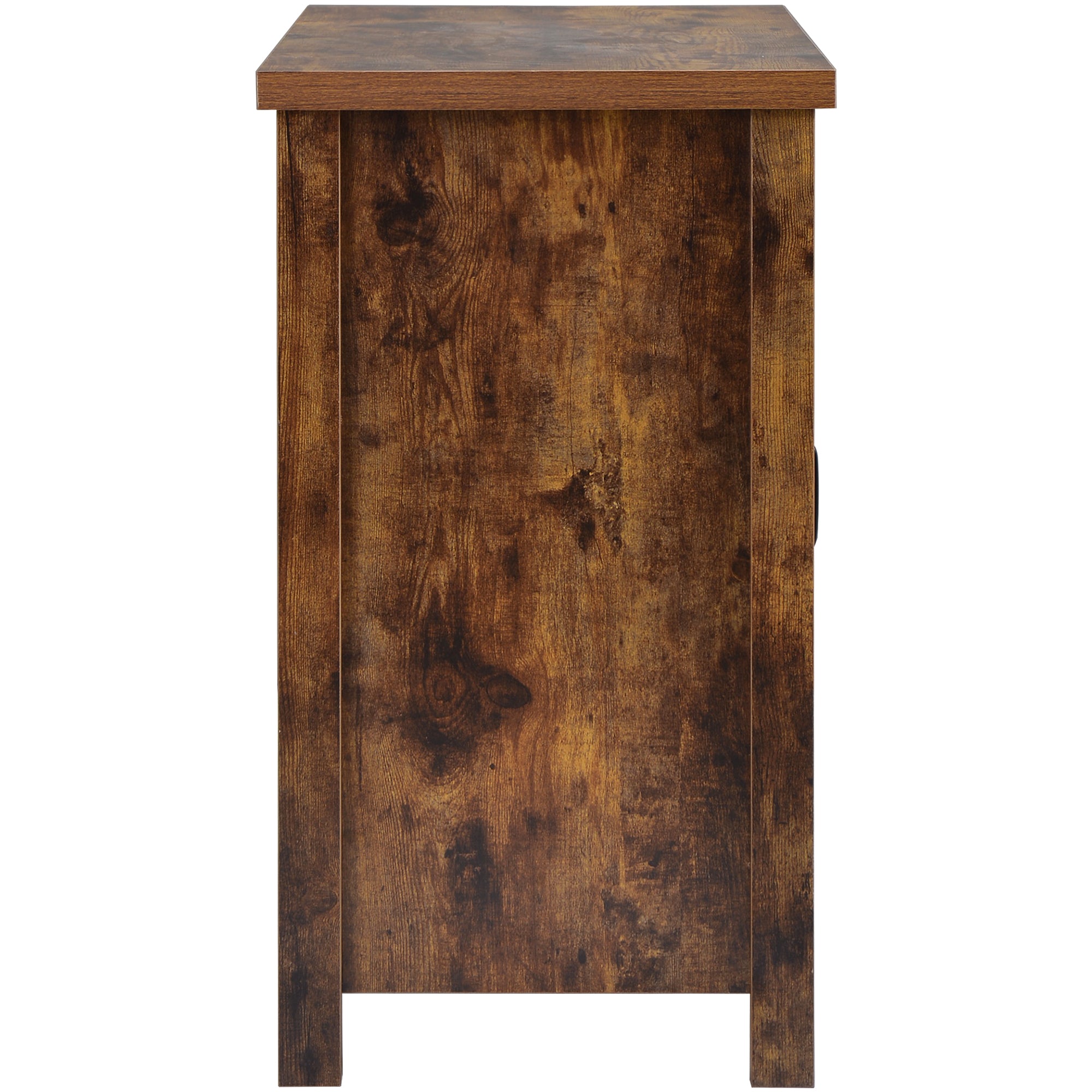 52 in.W TV Stand in Yellow with Removable Door and Shelf