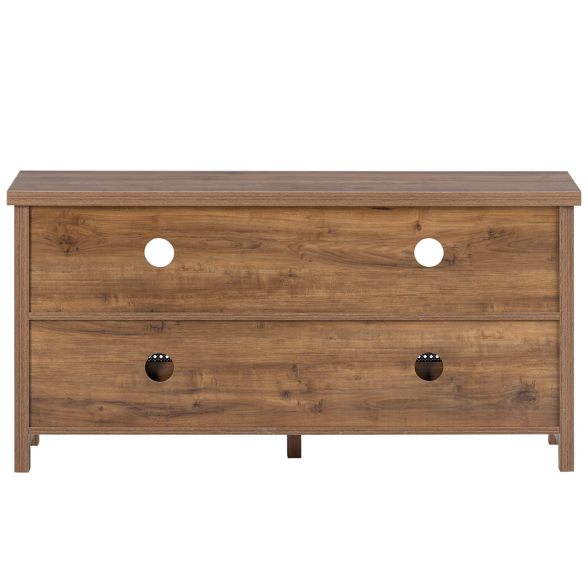 52 in.W TV Stand in Yellow with Removable Door and Shelf