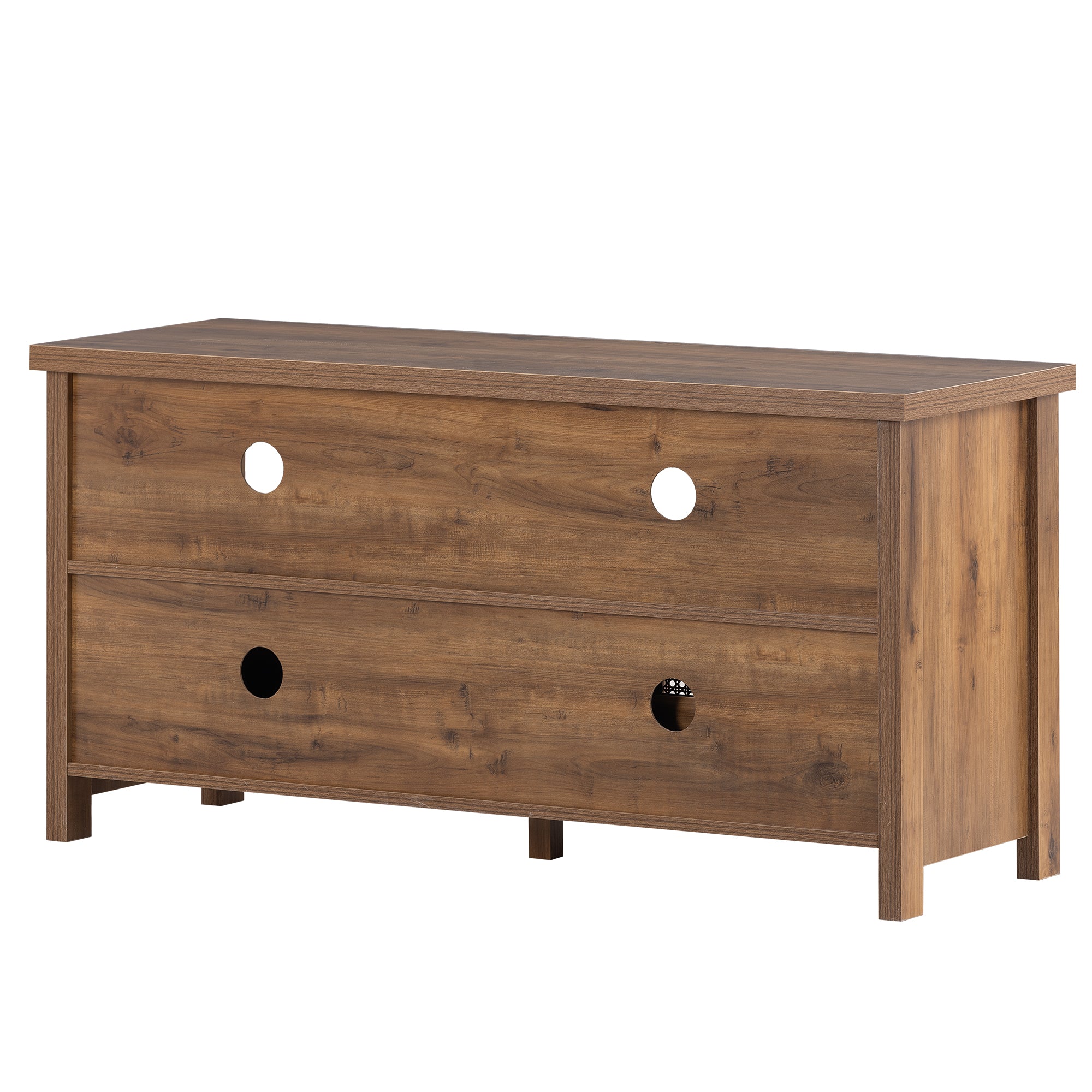 52 in.W TV Stand in Yellow with Removable Door and Shelf