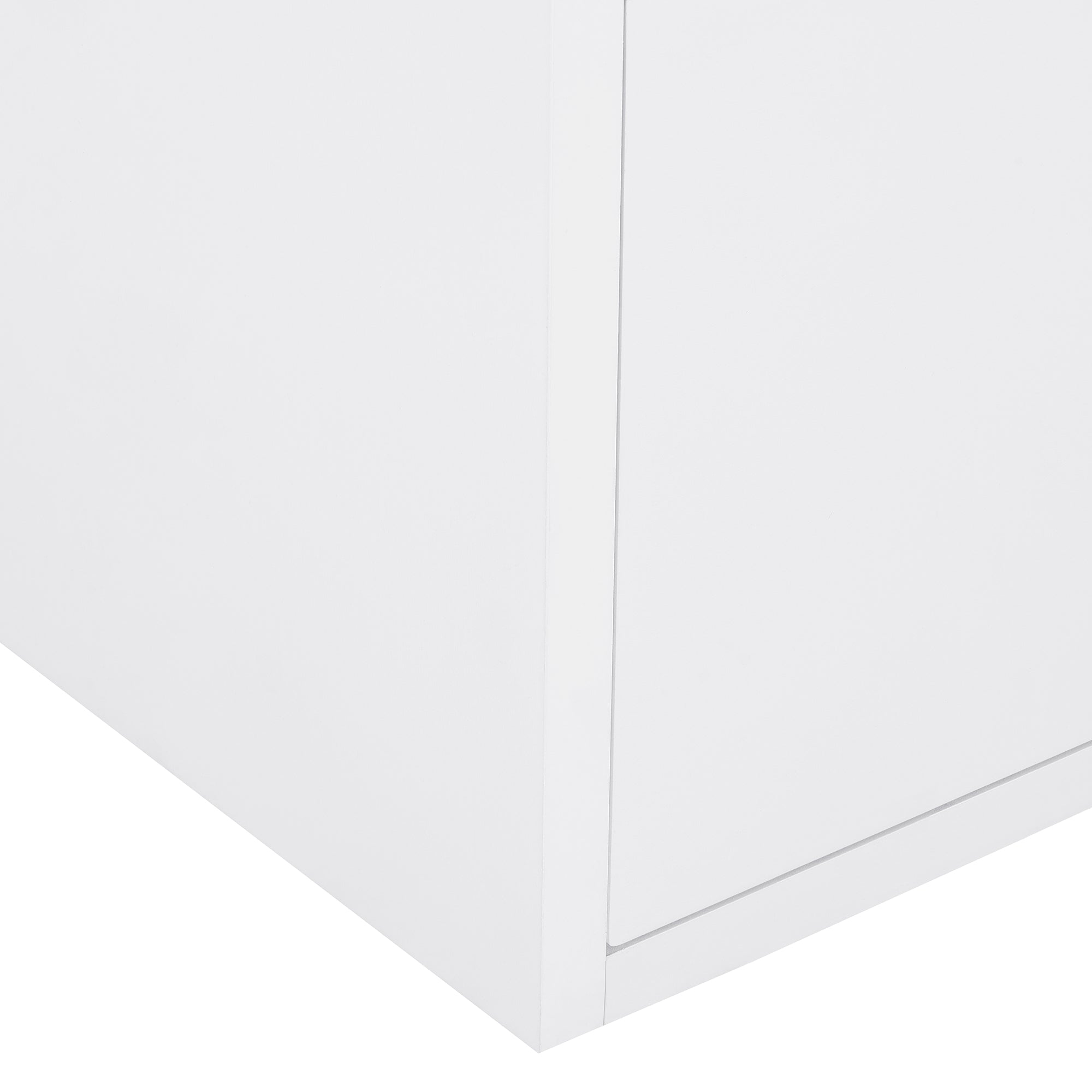 24 in. W x 19 in. H MDF Floating Bathroom Vanity with Integrated Ceramic Sink and Doors