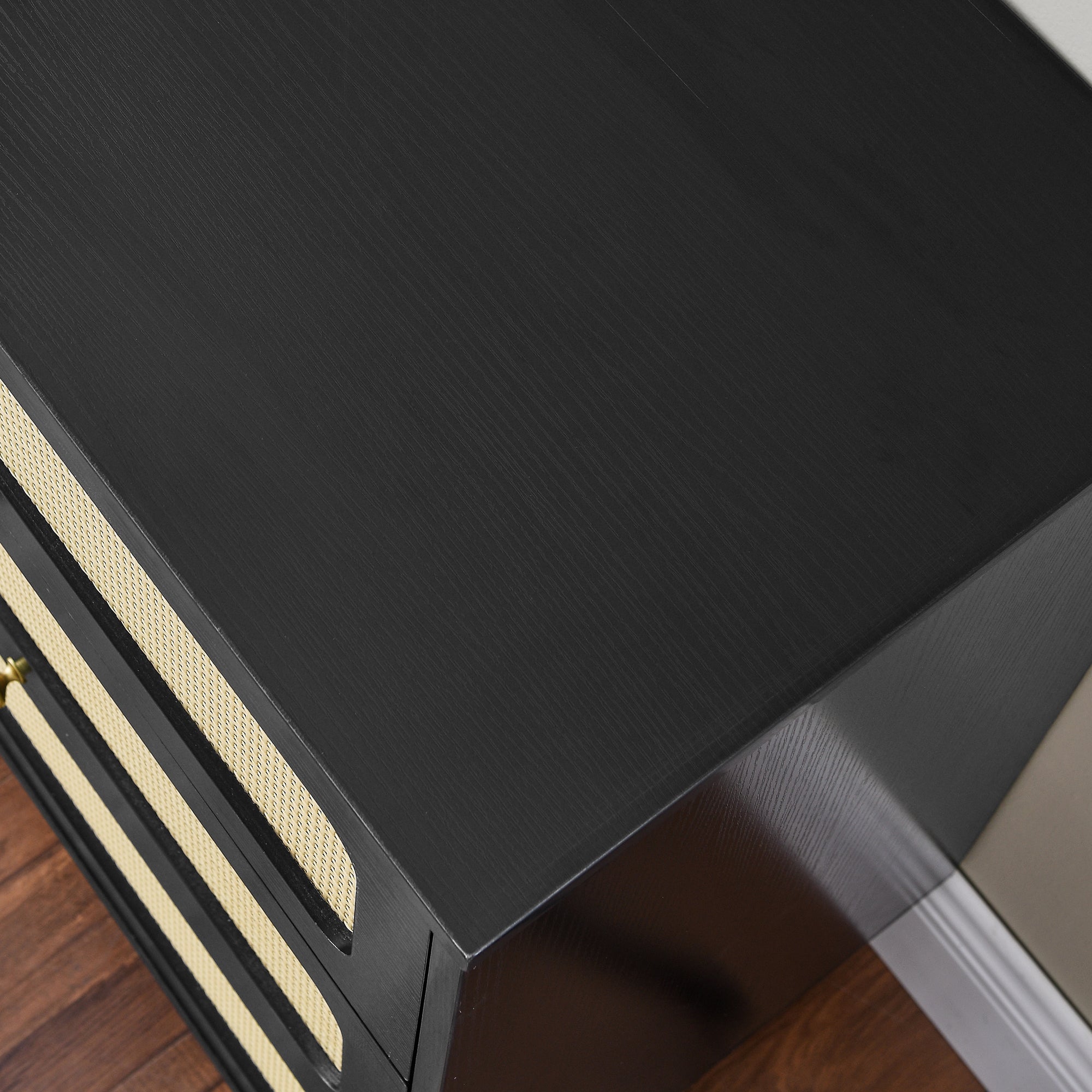 52 Inches 6-Drawer MDF Double Dresser