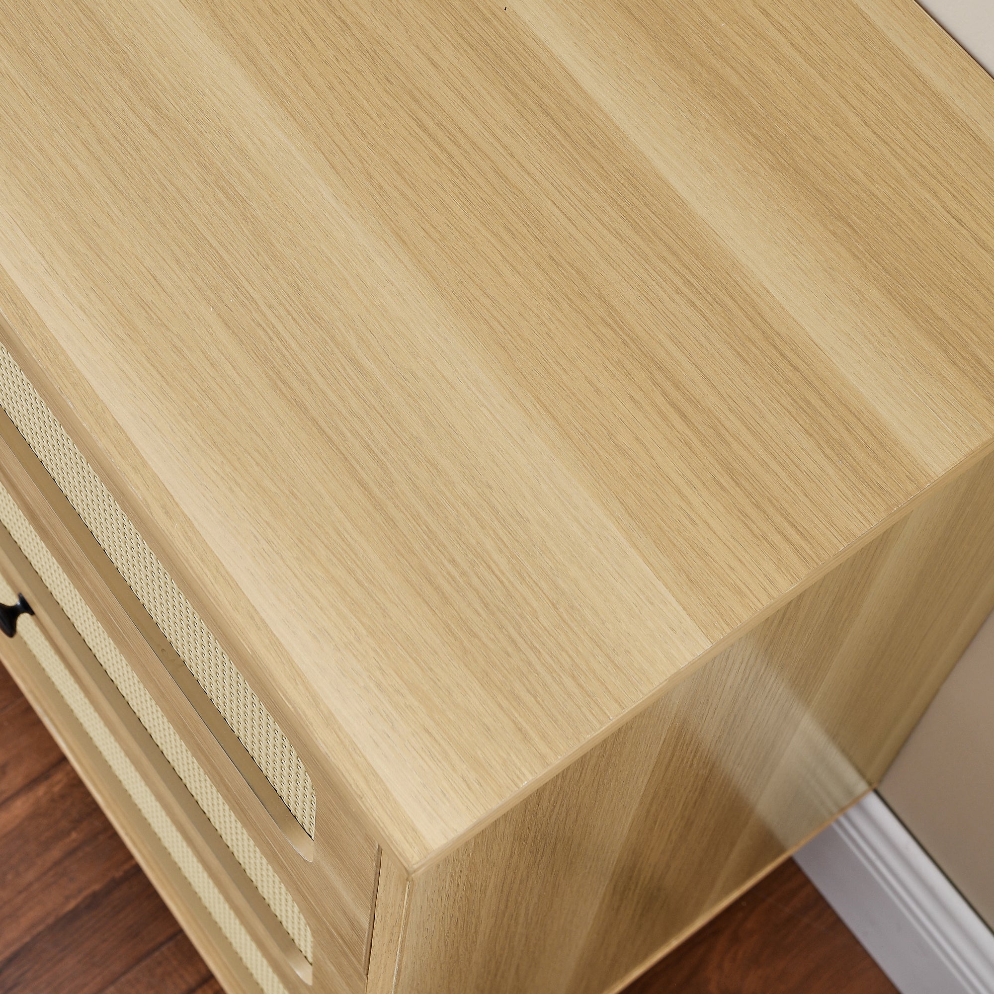 52 Inches 6-Drawer MDF Double Dresser