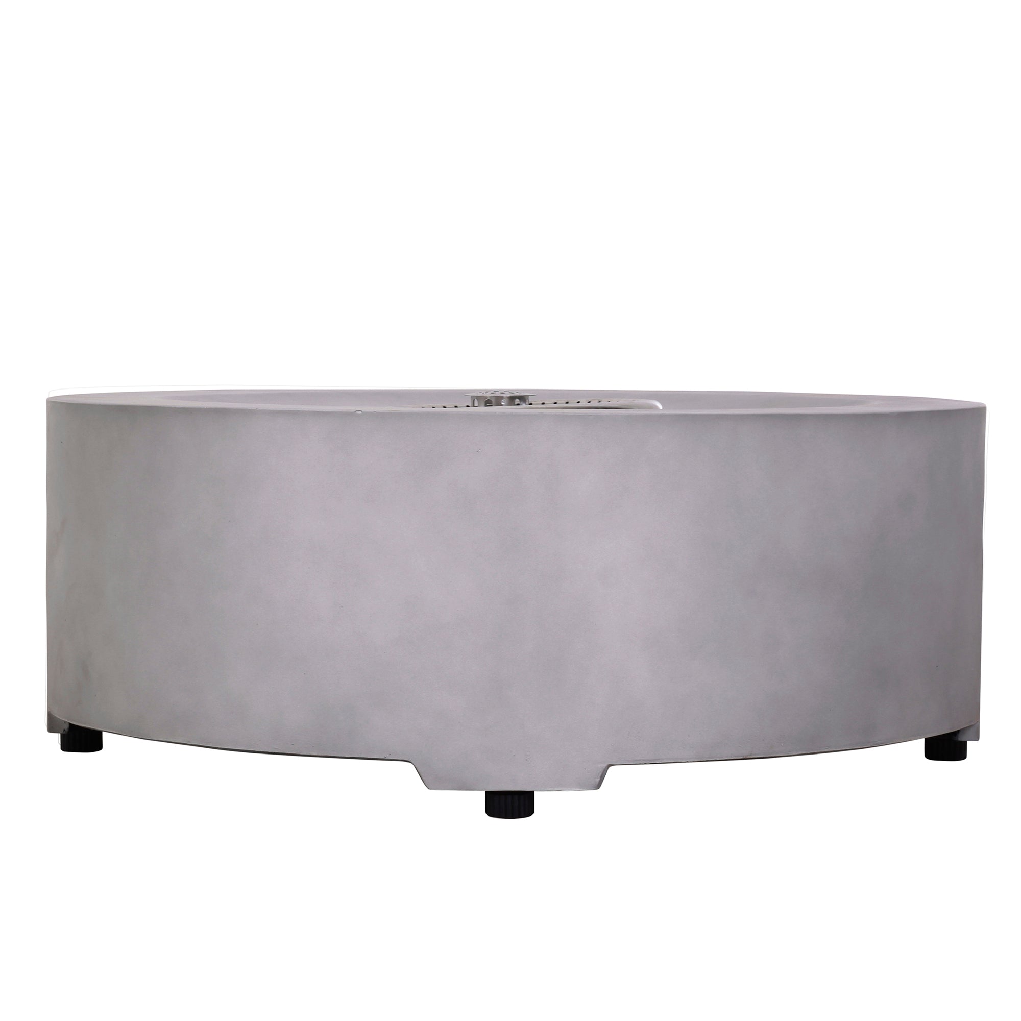 40,000 BTU Steel Outdoor Propane Gas Fire Pit Table with Steel lid and Weather Cover