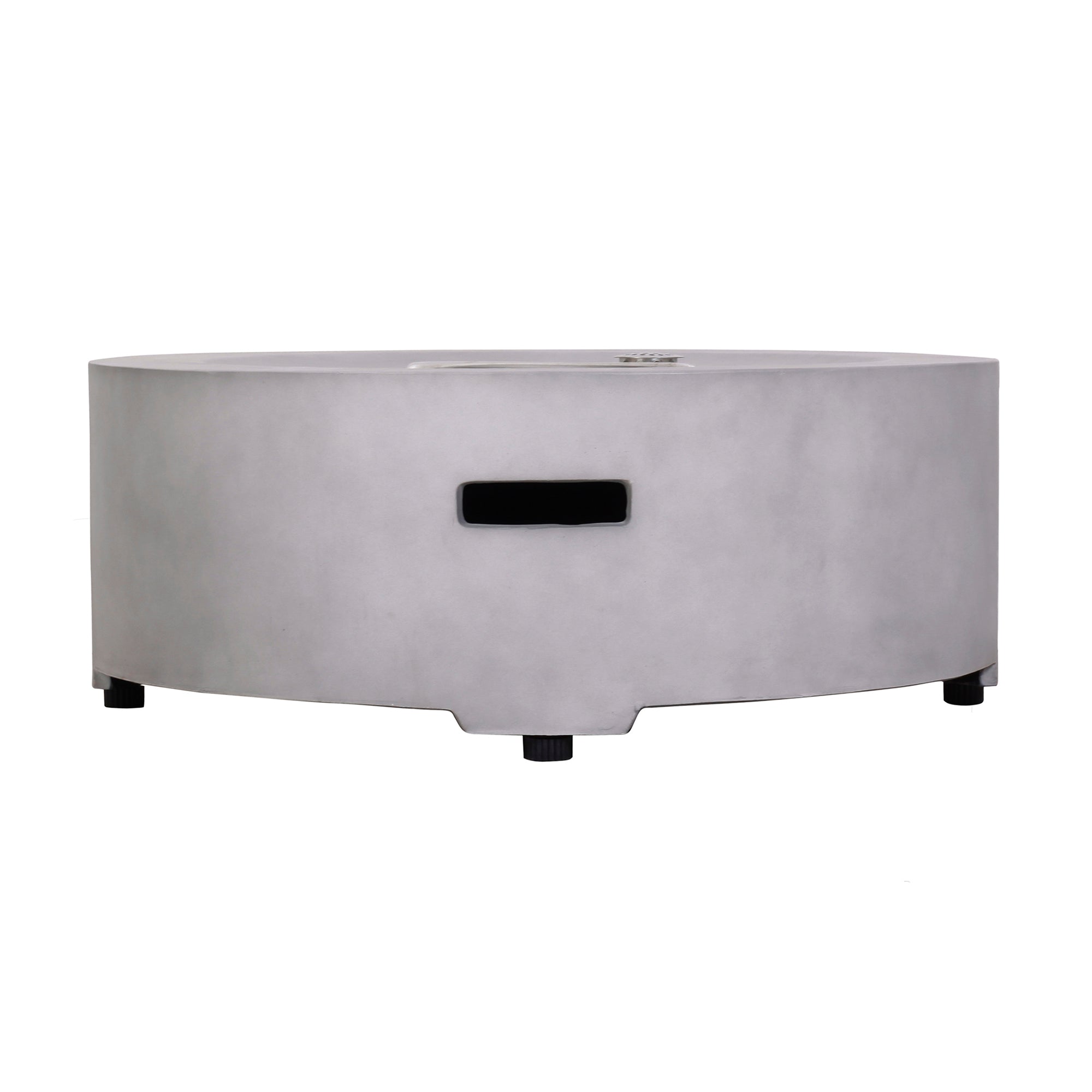 40,000 BTU Steel Outdoor Propane Gas Fire Pit Table with Steel lid and Weather Cover