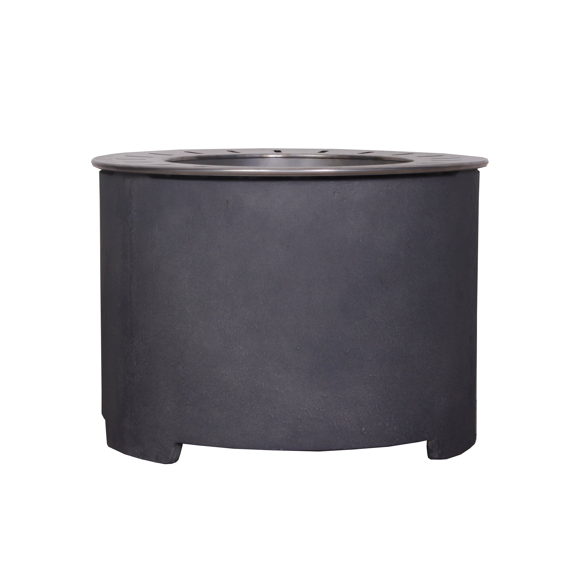 40,000 BTU Steel Outdoor Propane Gas Fire Pit Table with Steel lid and Weather Cover