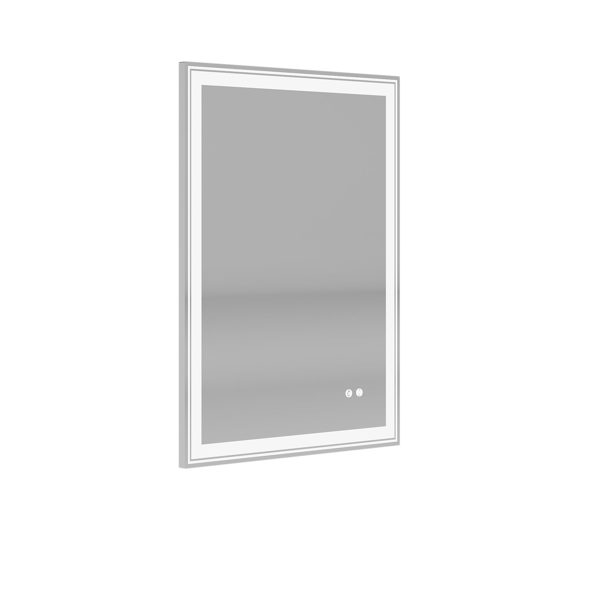 Rectangular Frameless Dimmable Wall Mounted LED Bathroom Vanity Mirror