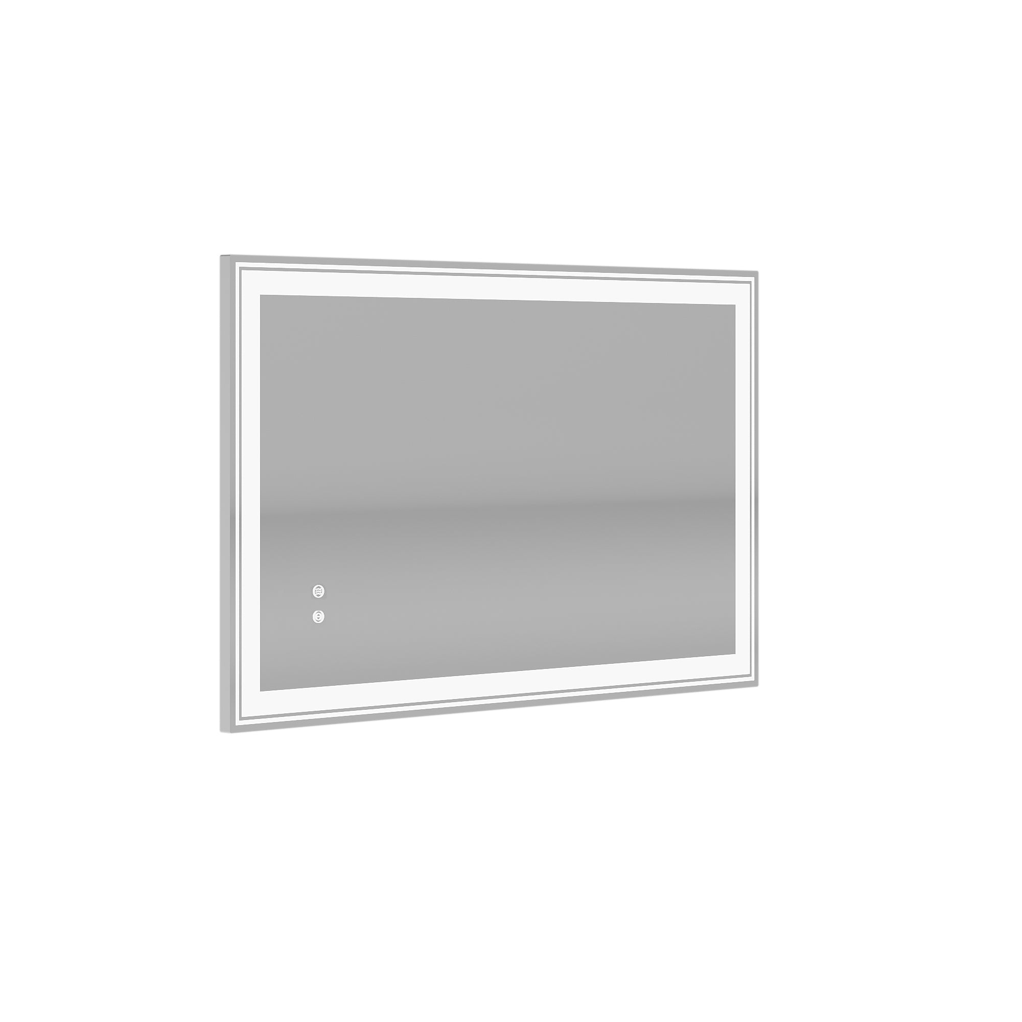 Rectangular Frameless Dimmable Wall Mounted LED Bathroom Vanity Mirror