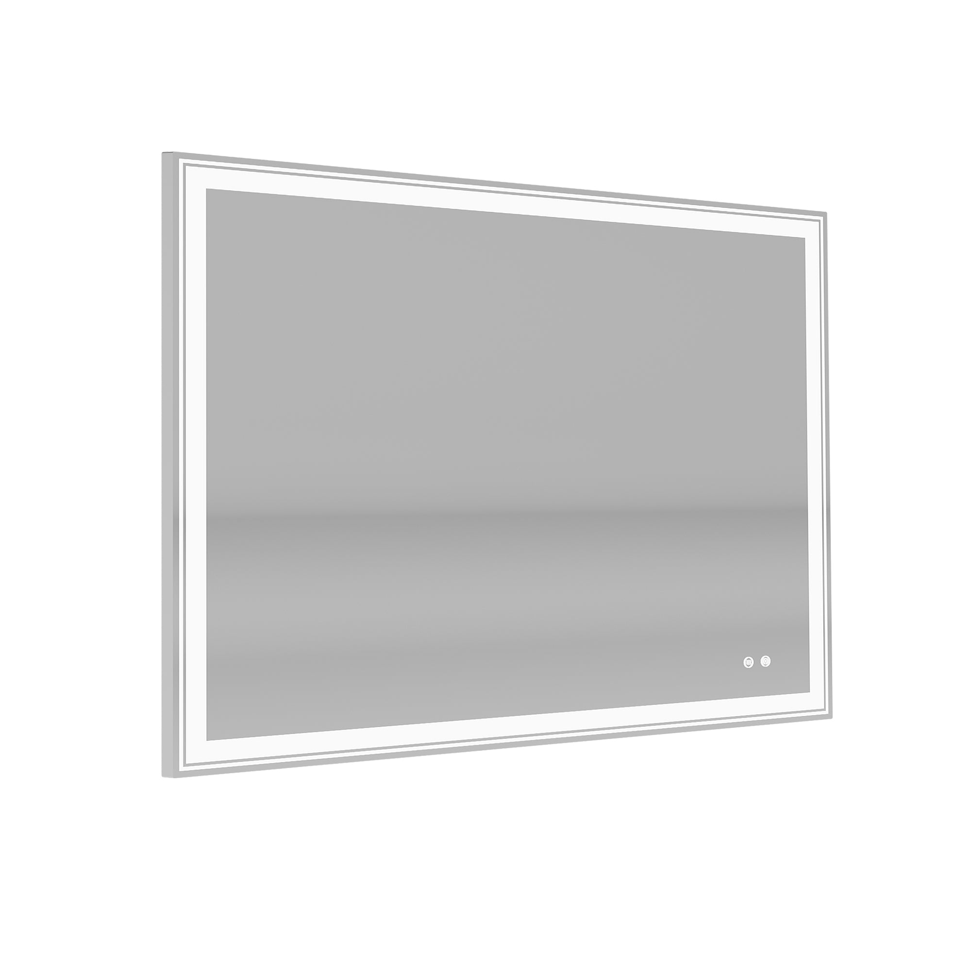 Rectangular Frameless Dimmable Wall Mounted LED Bathroom Vanity Mirror