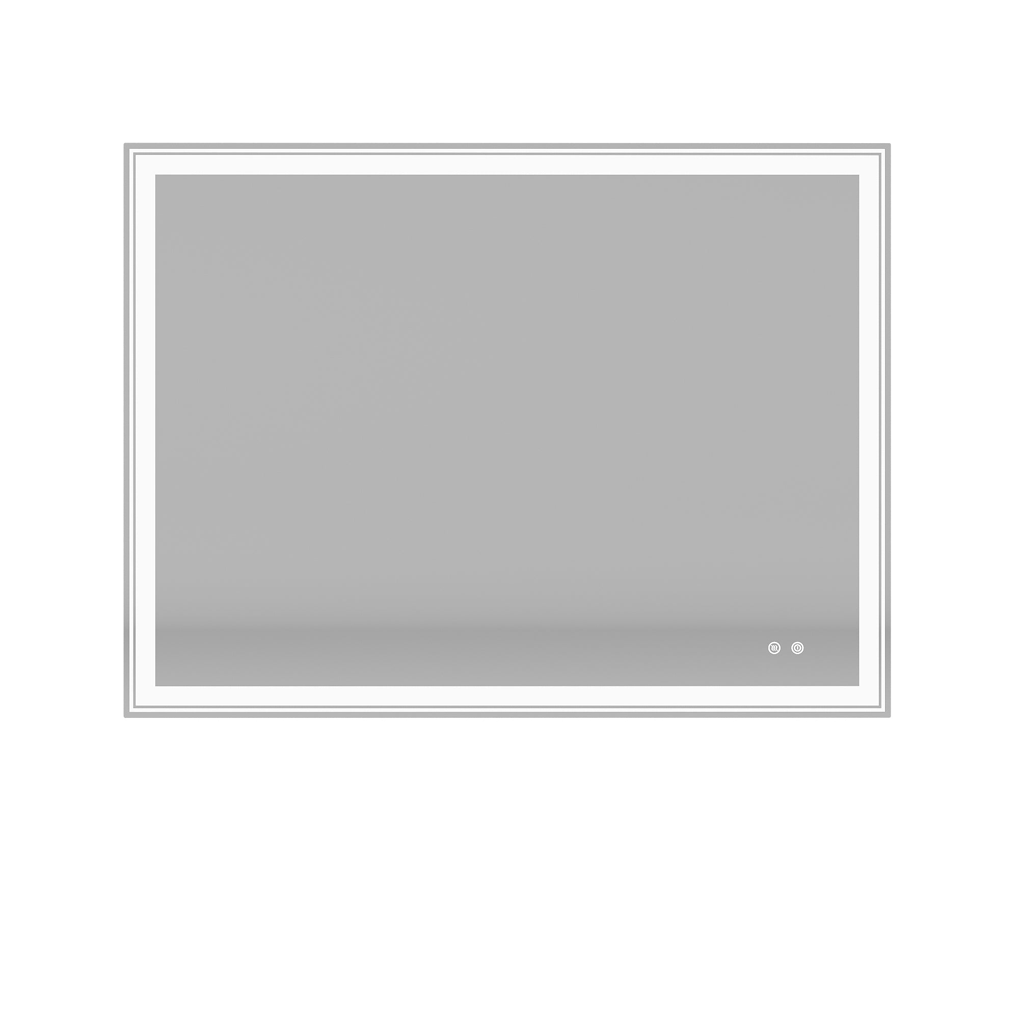 Rectangular Frameless Dimmable Wall Mounted LED Bathroom Vanity Mirror