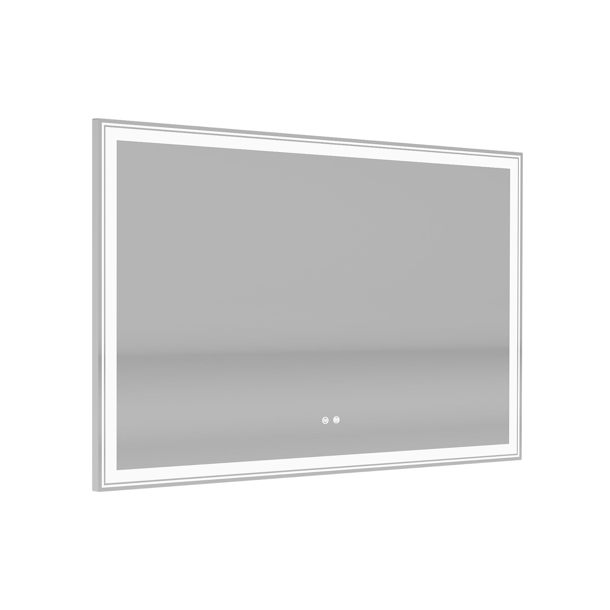 Rectangular Frameless Dimmable Wall Mounted LED Bathroom Vanity Mirror