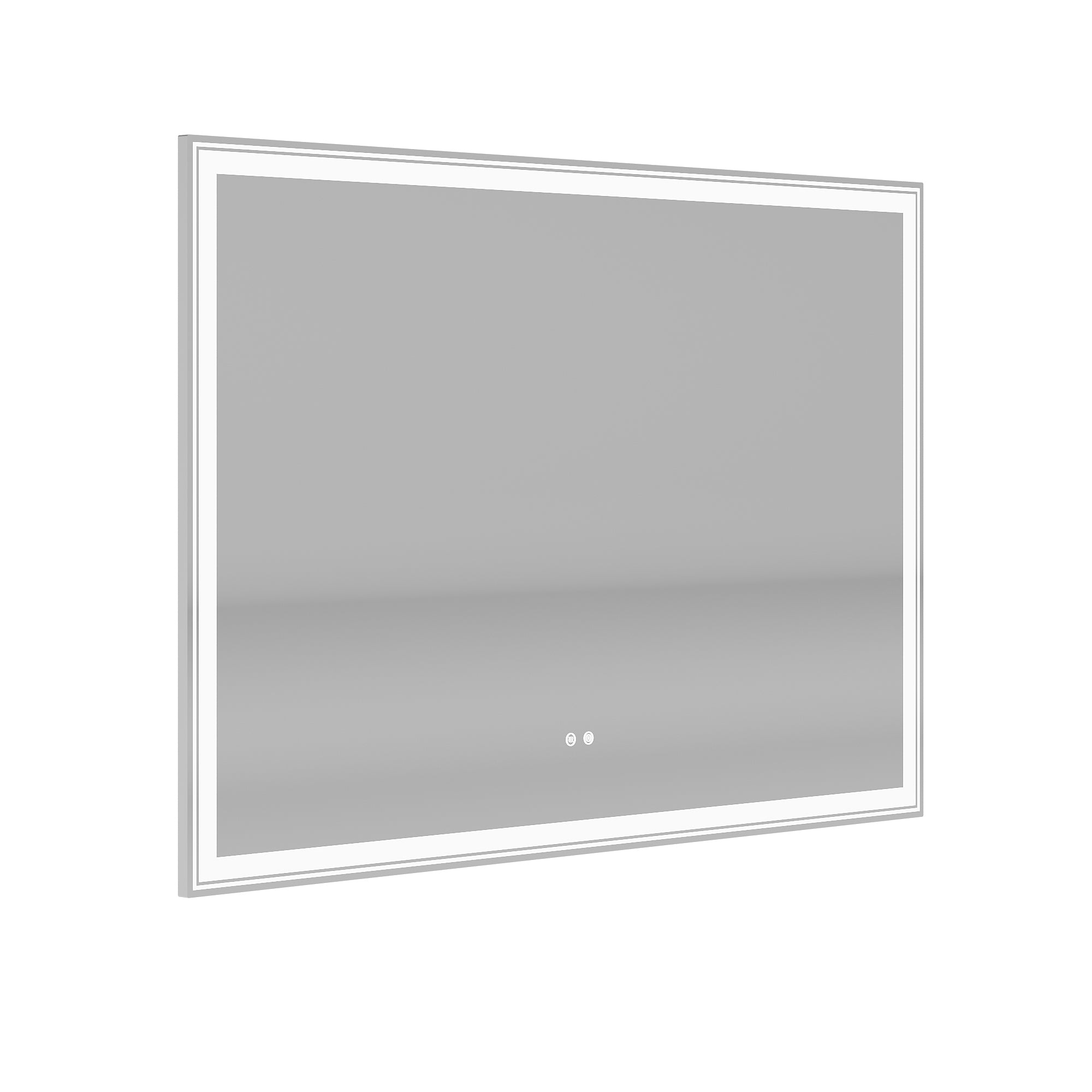 Rectangular Frameless Dimmable Wall Mounted LED Bathroom Vanity Mirror