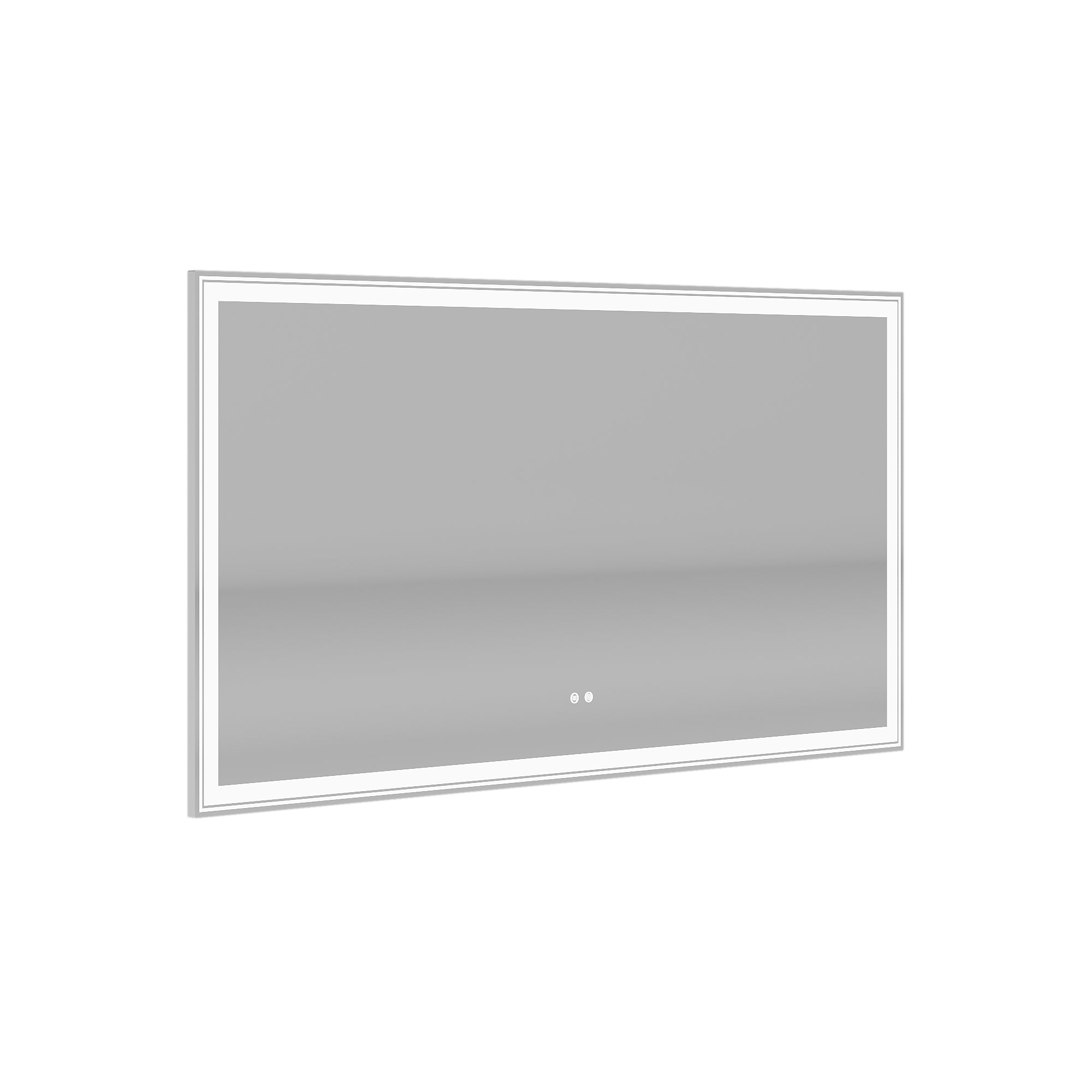 Rectangular Frameless Dimmable Wall Mounted LED Bathroom Vanity Mirror