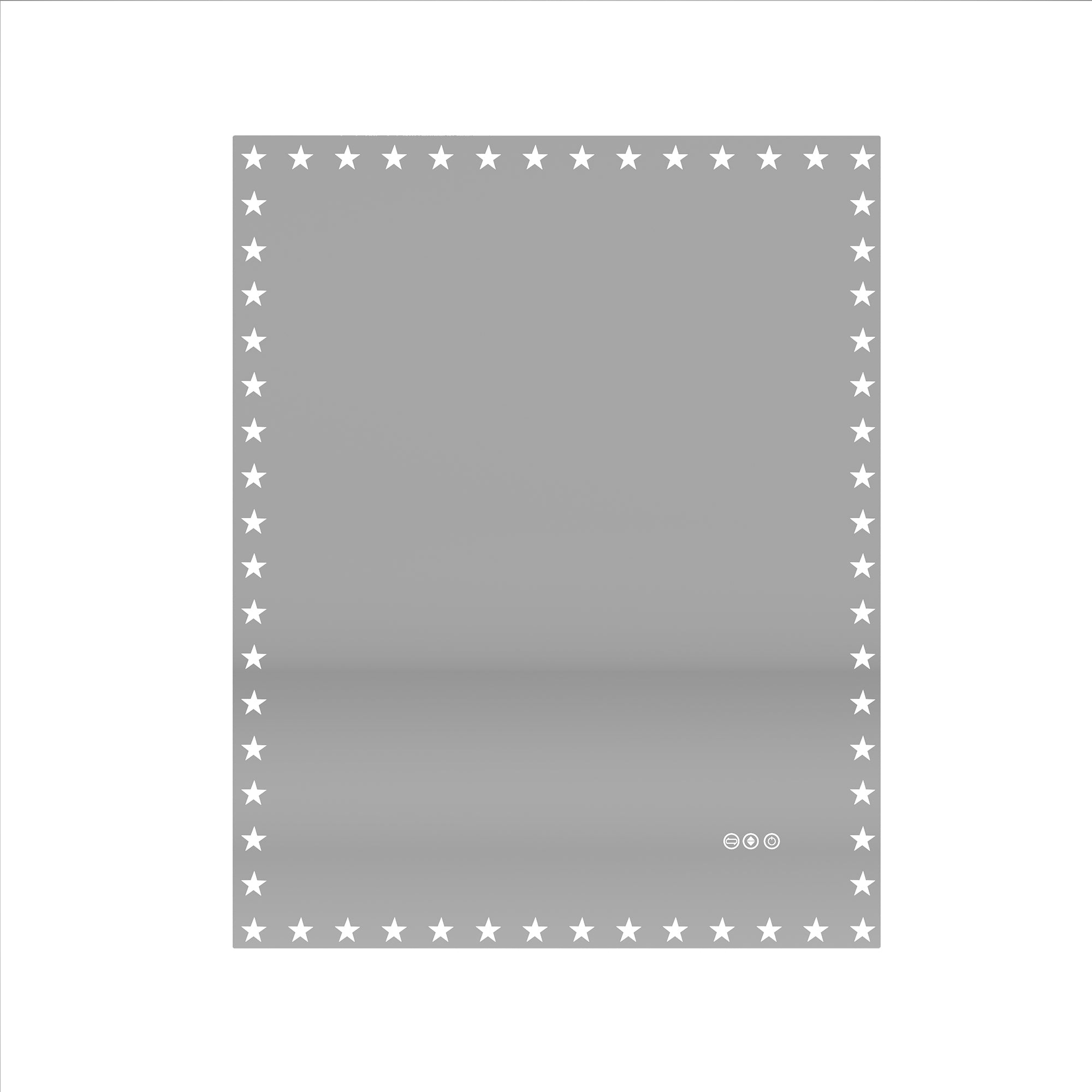 Rectangular Frameless Dimmable Wall Mounted LED Bathroom Vanity Mirror