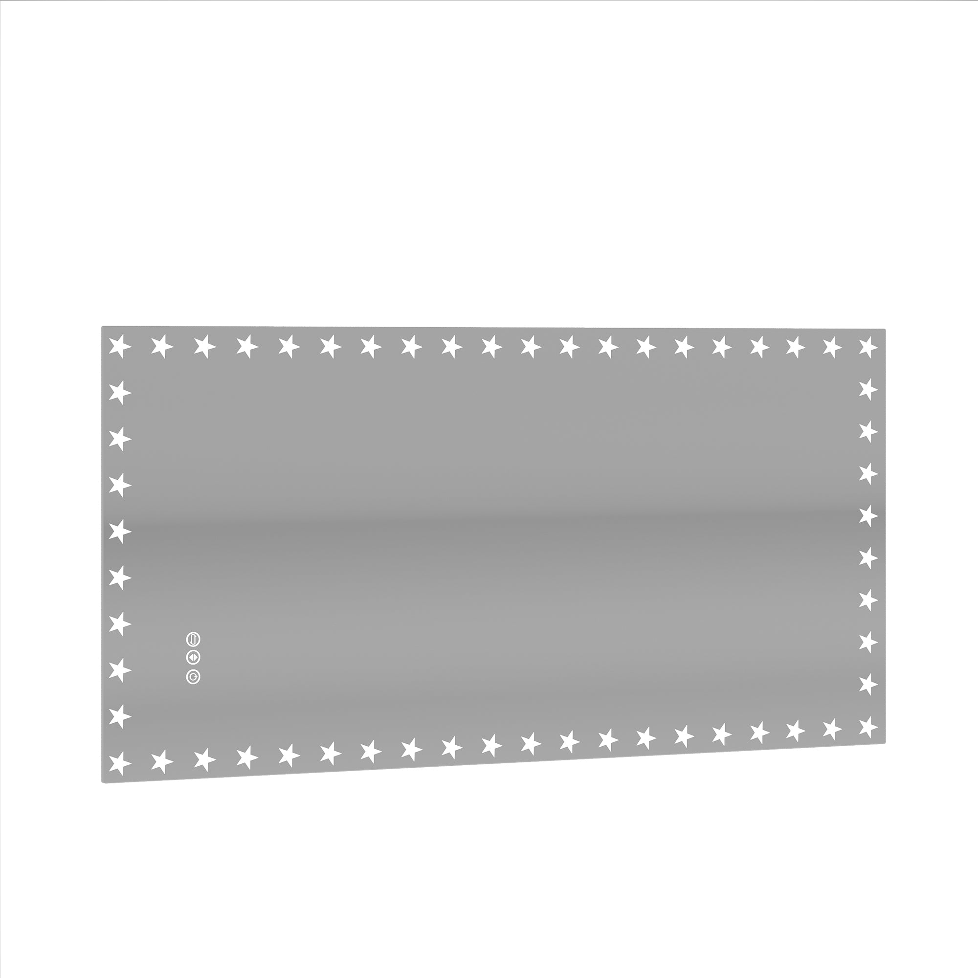 Rectangular Frameless Dimmable Wall Mounted LED Bathroom Vanity Mirror