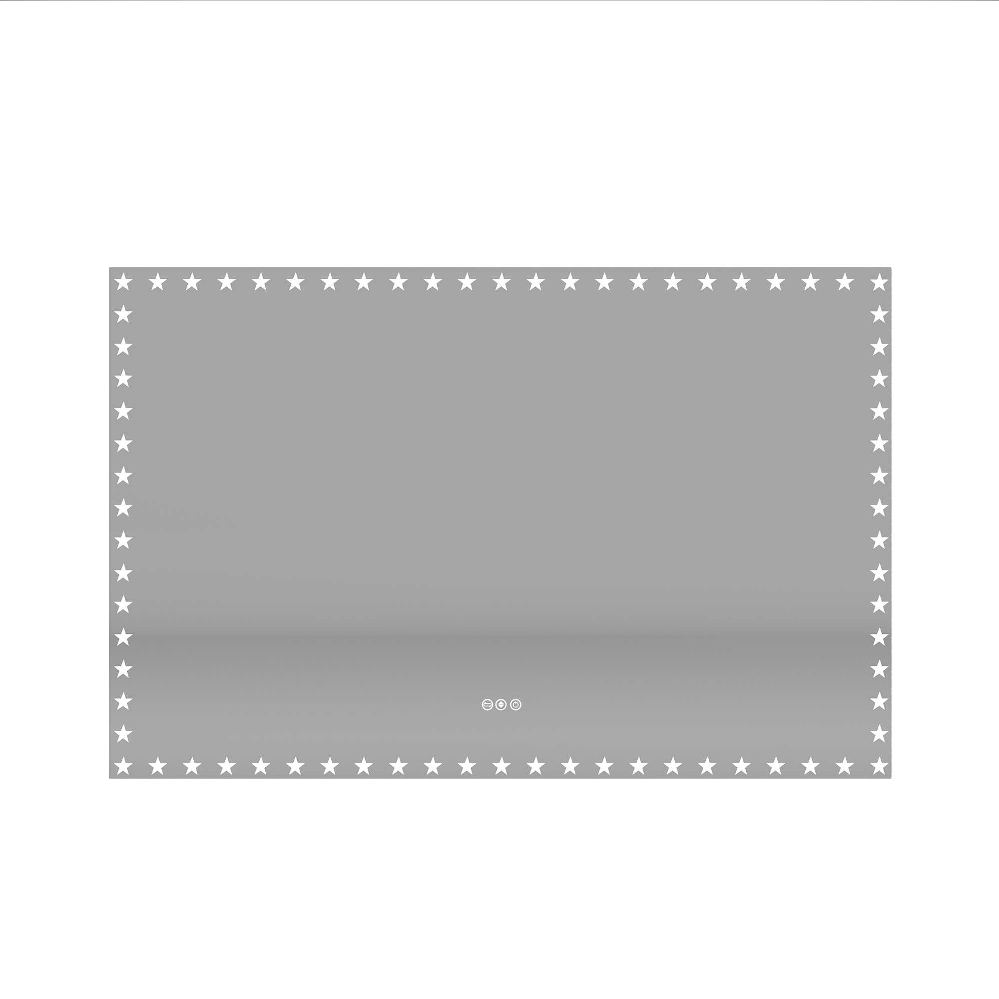 Rectangular Frameless Dimmable Wall Mounted LED Bathroom Vanity Mirror