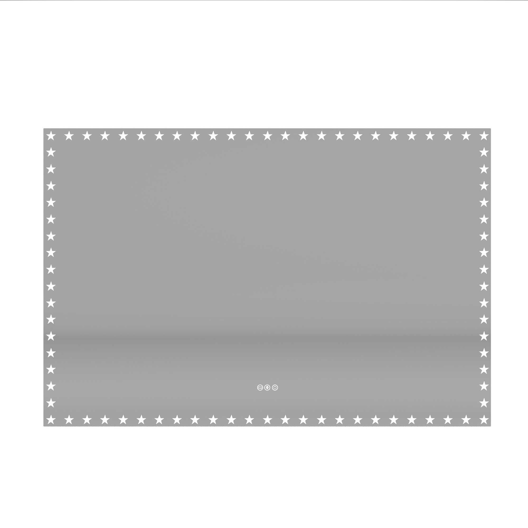 Rectangular Frameless Dimmable Wall Mounted LED Bathroom Vanity Mirror