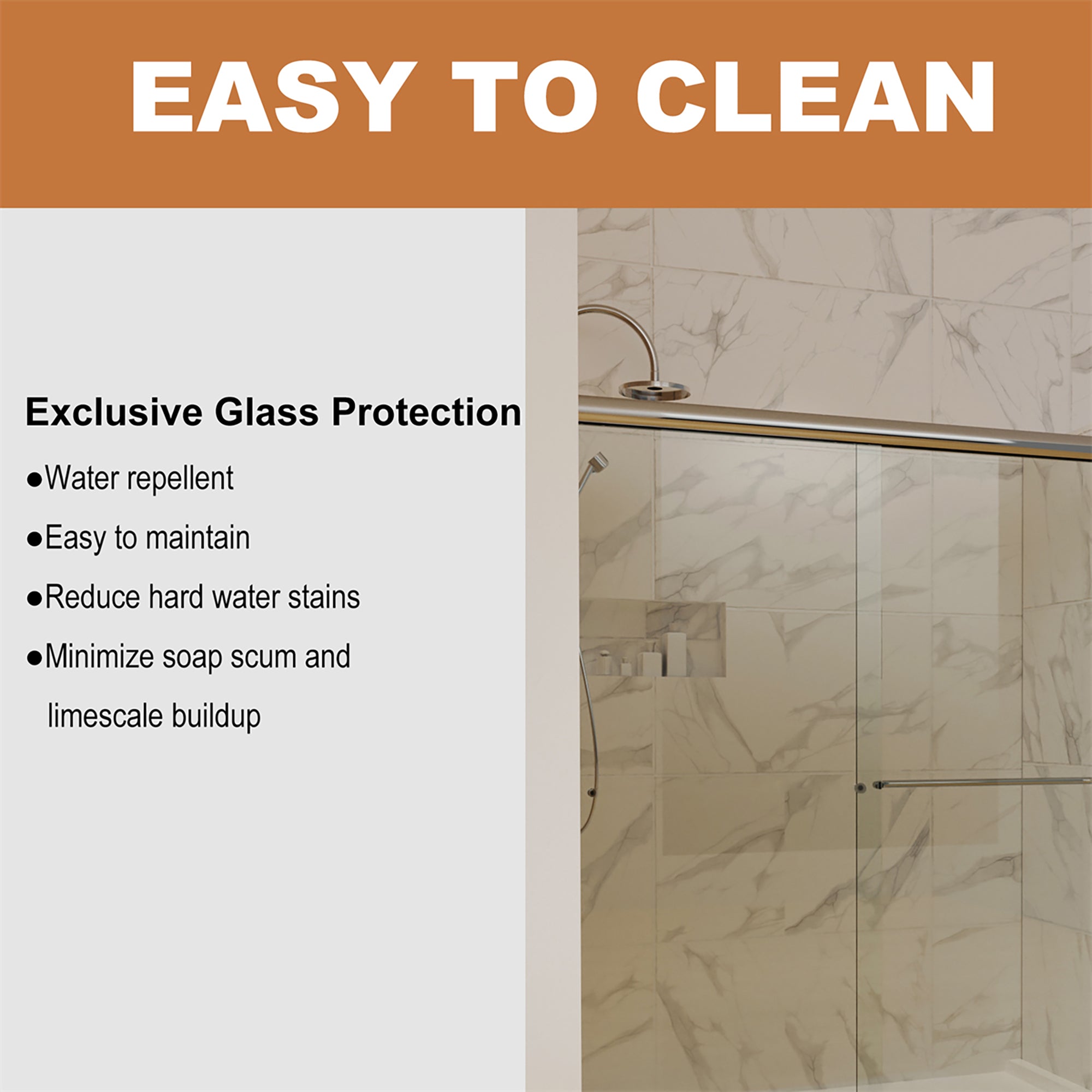 34 in. W X 72 in. H Semi-Frameless Pivot Shower Door in Matte Black with Clear Glass