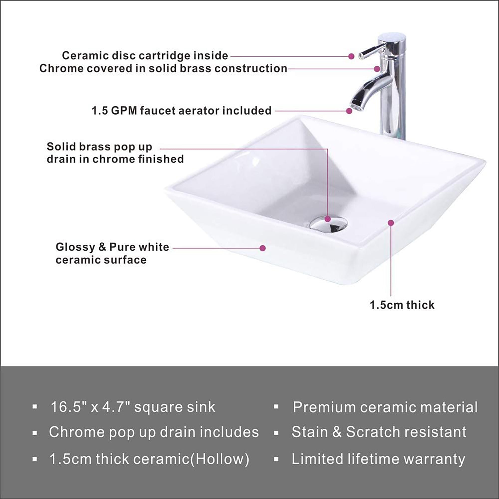 46 in. W x 72 in. H Frameless Fixed Shower Screen in Black